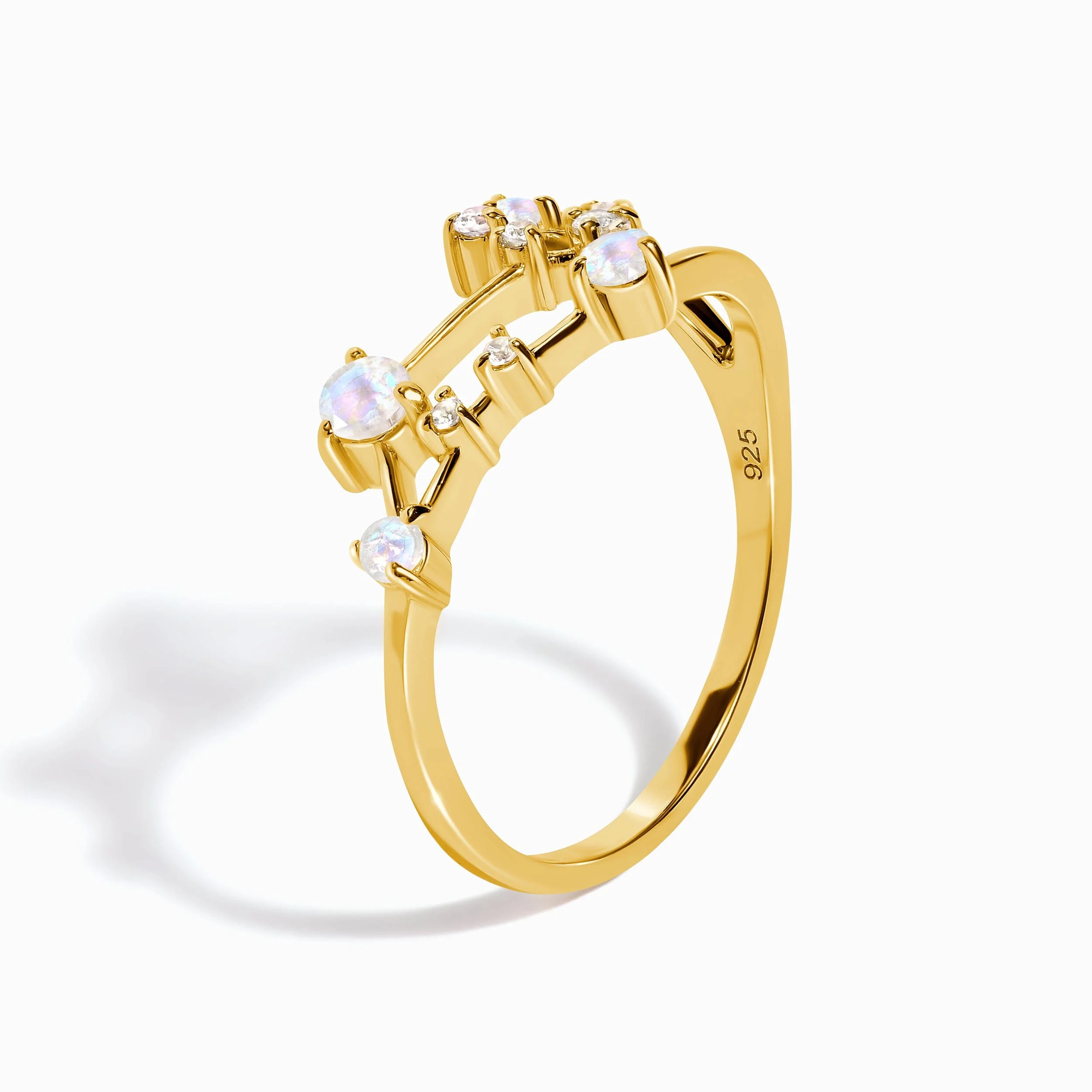 Moonstone Ring - Leo Zodiac Constellation - Image 21