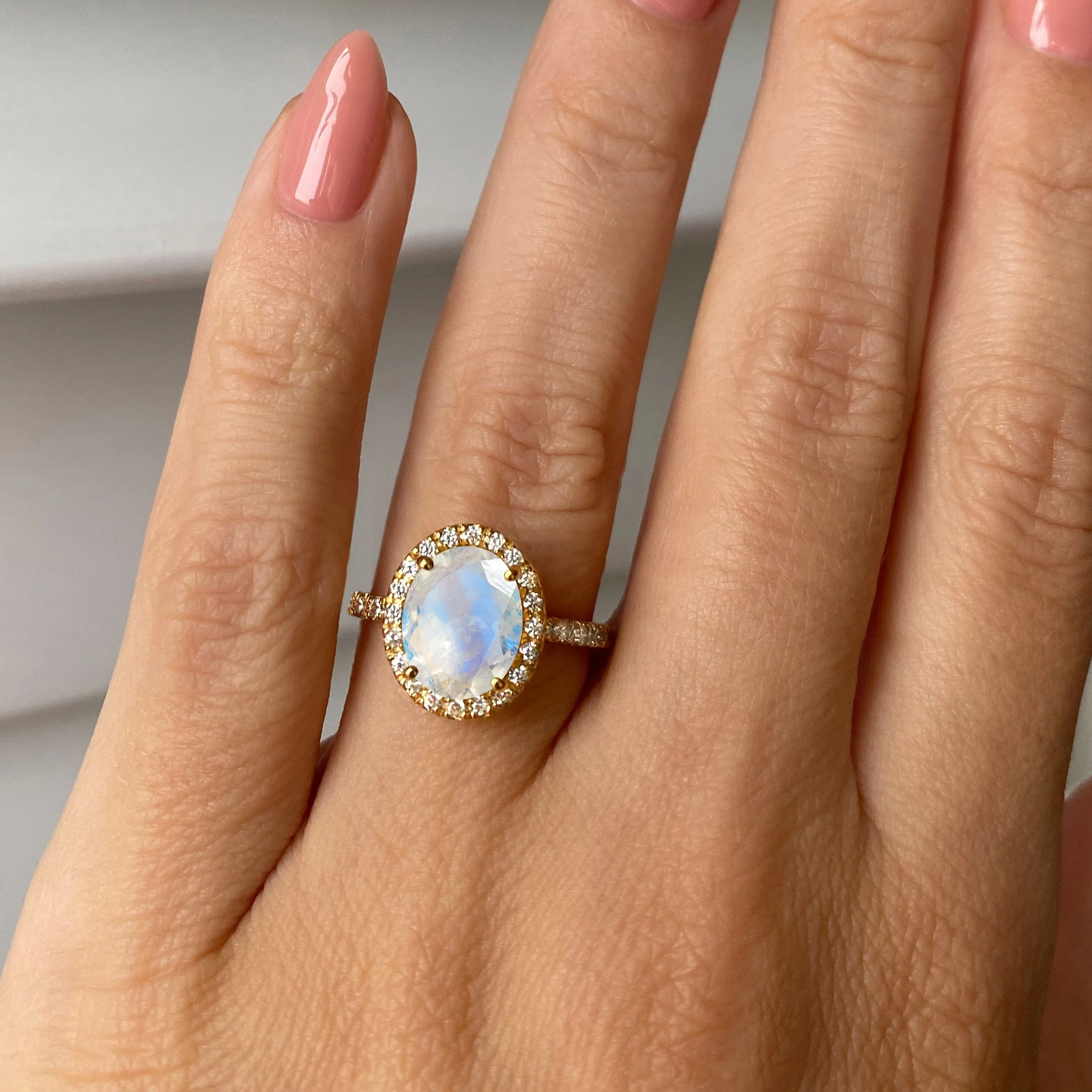Moonstone Ring - Petite Lana - Image 6