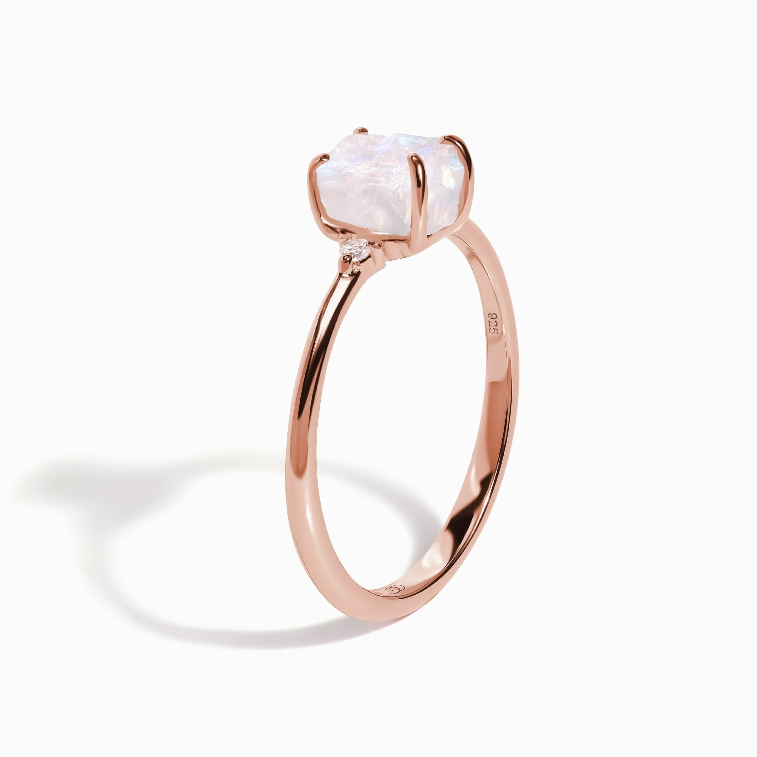 Moonstone Ring - Petite Raw Allure - Image 15