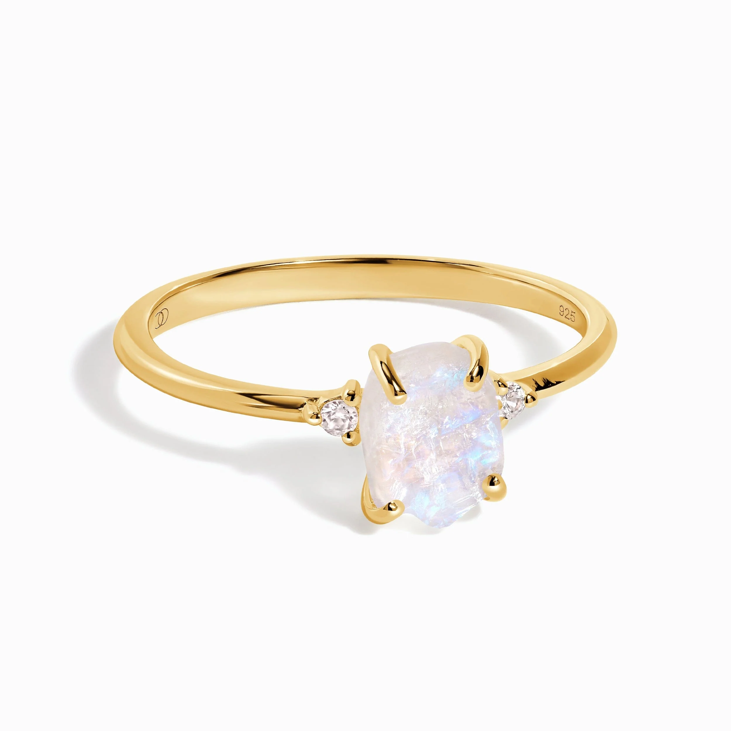 Moonstone Ring - Petite Raw Allure - Image 6