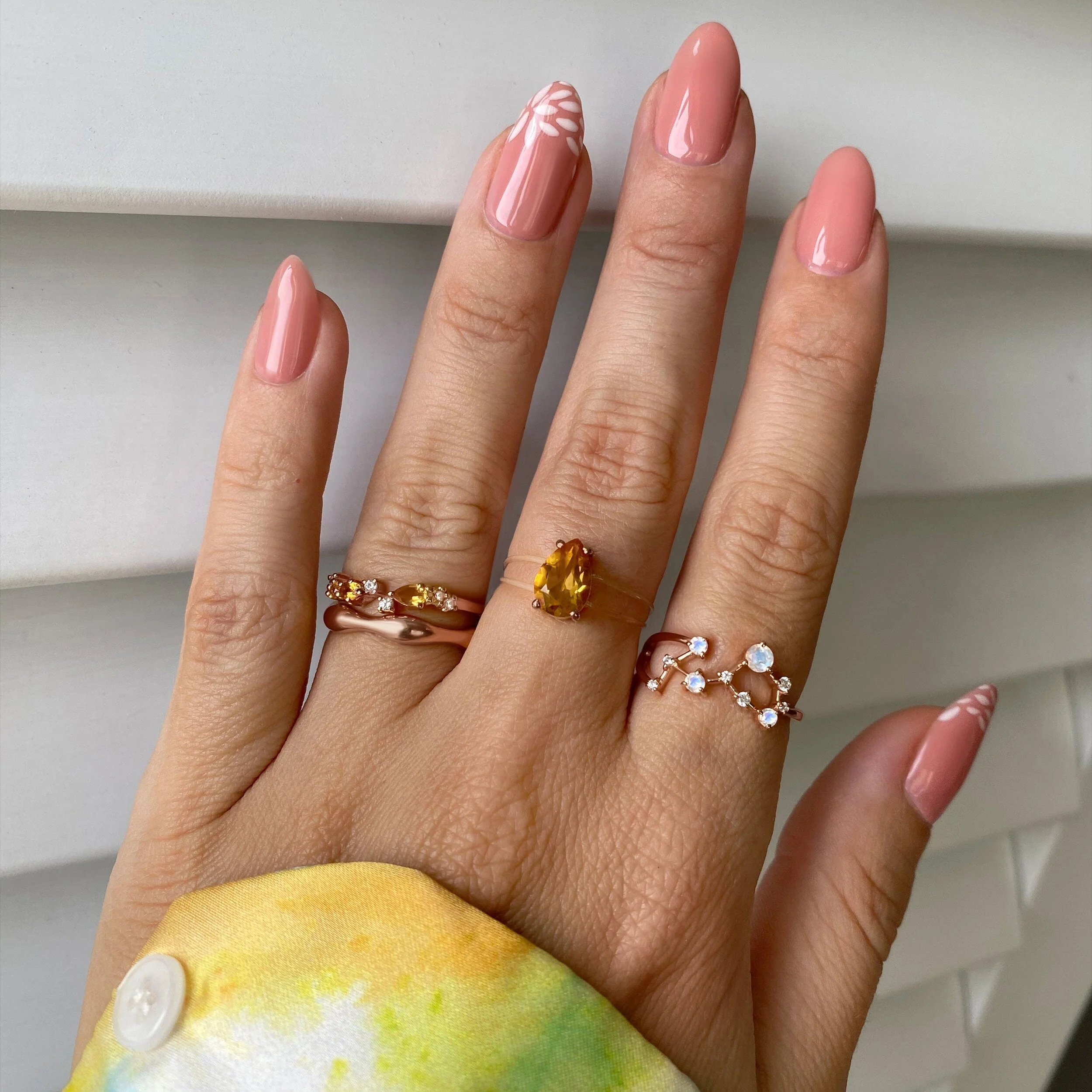 Moonstone Ring - Scorpio Zodiac Constellation - Image 7