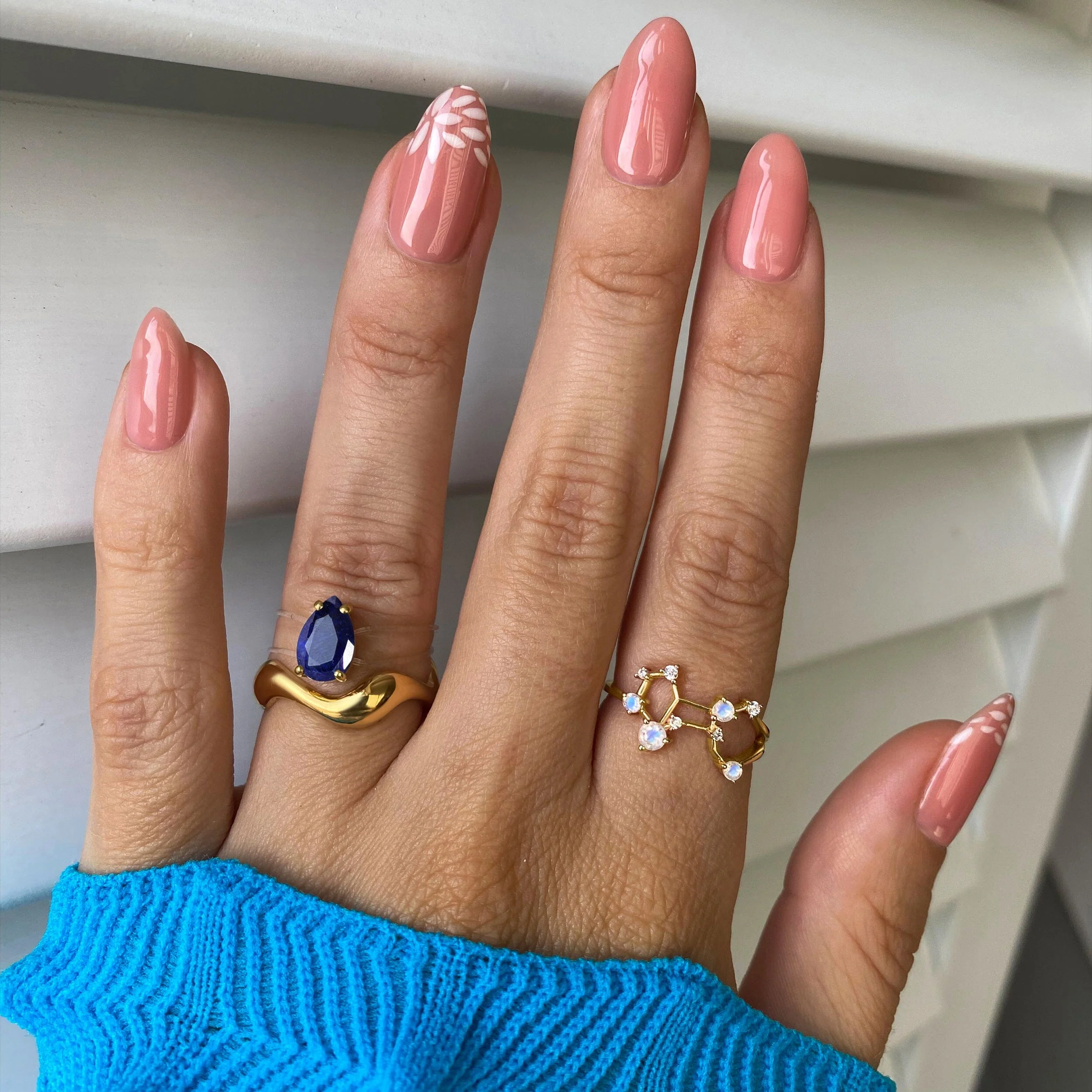 Moonstone Ring - Virgo Zodiac Constellation - Image 9