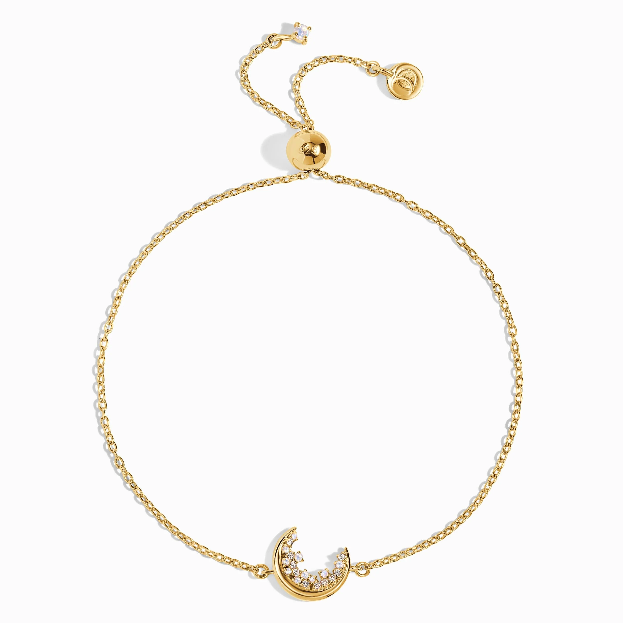 Moonstone White Zircon Bracelet - Lush Luna - Image 5