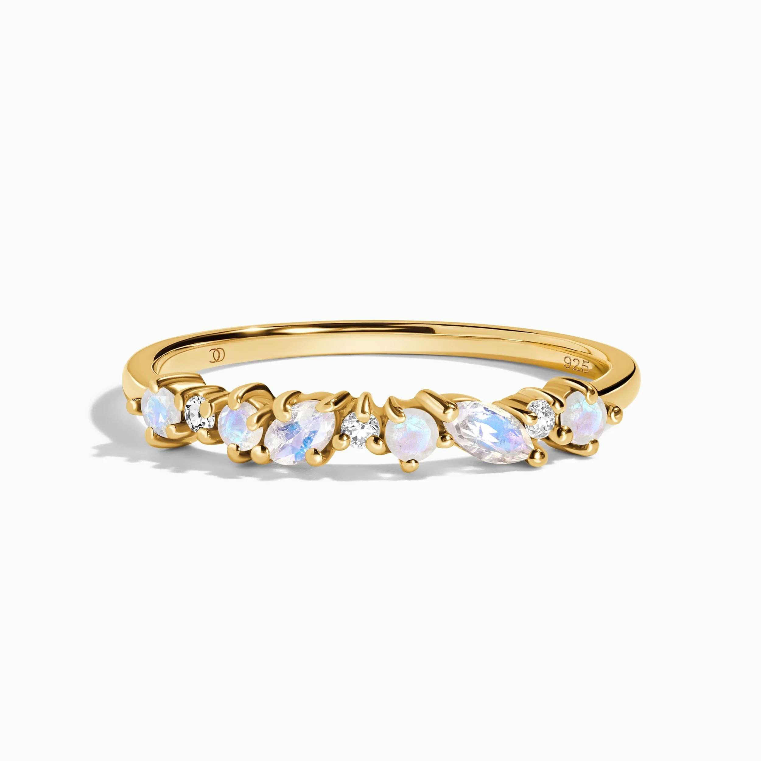 Moonstone White Zircon Ring - Grace - Image 5