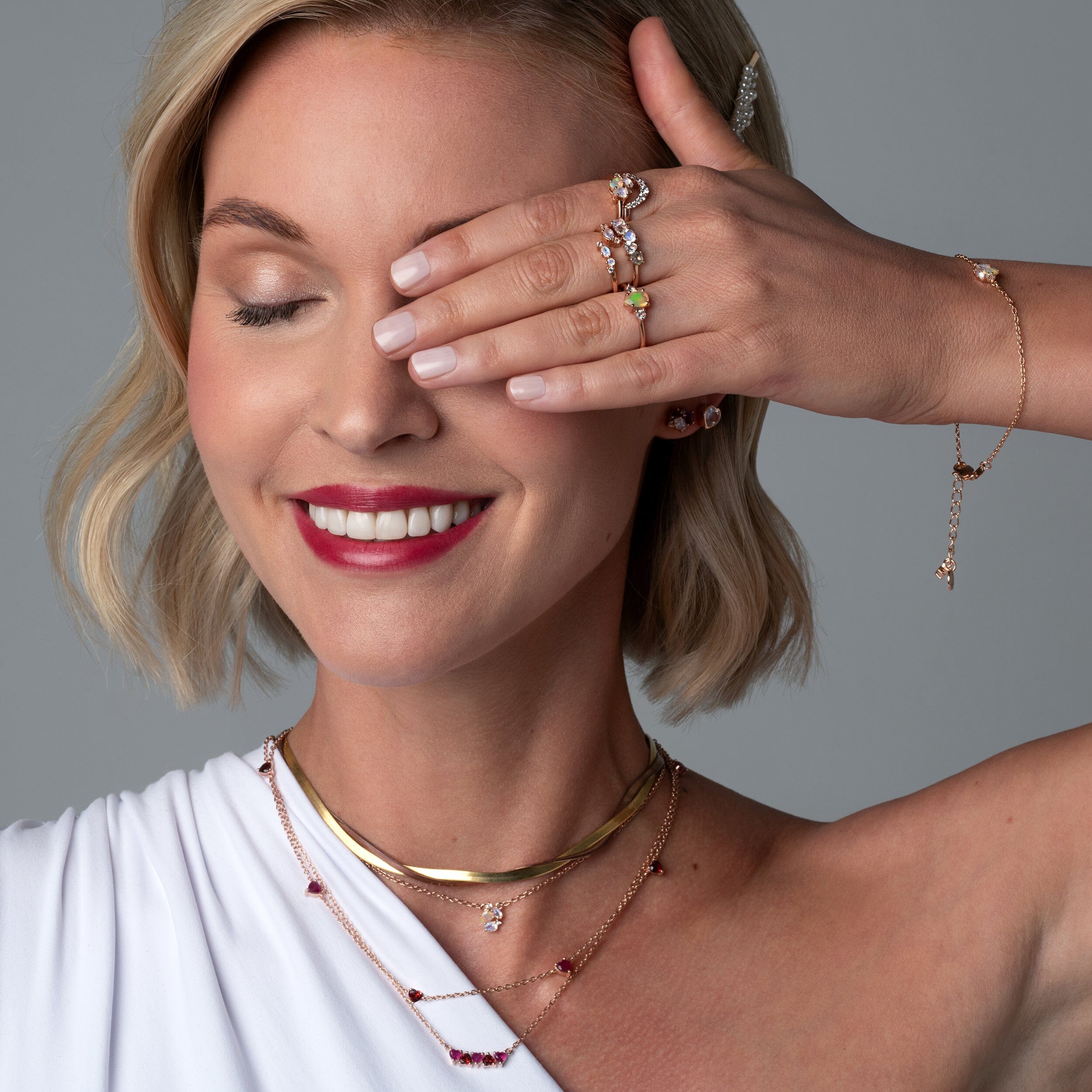 Necklace - Herringbone Chain - Image 26