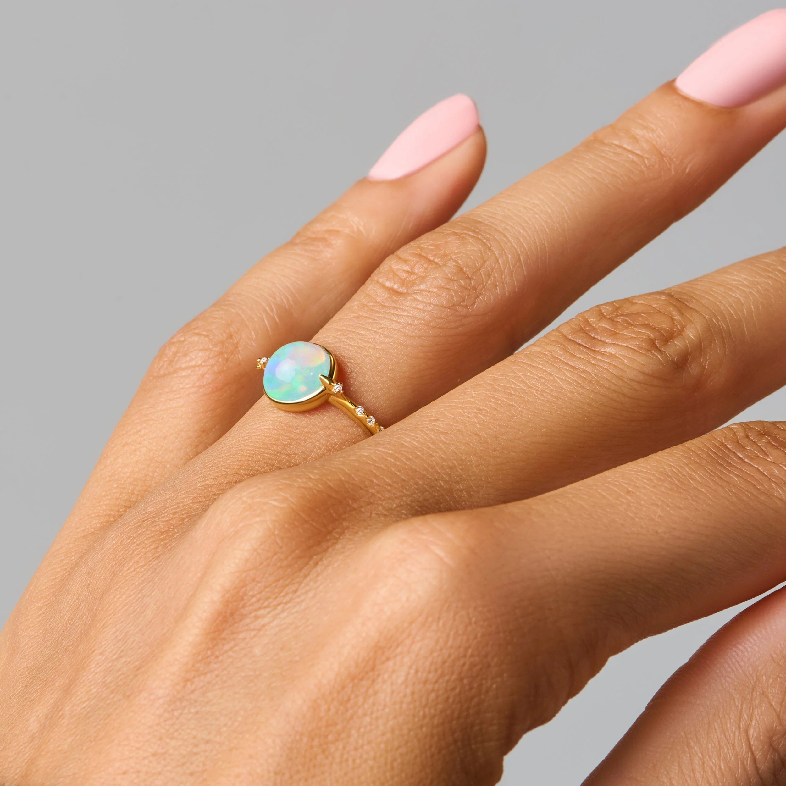 Opal Energy Ring - Positivity Engraved - Image 16