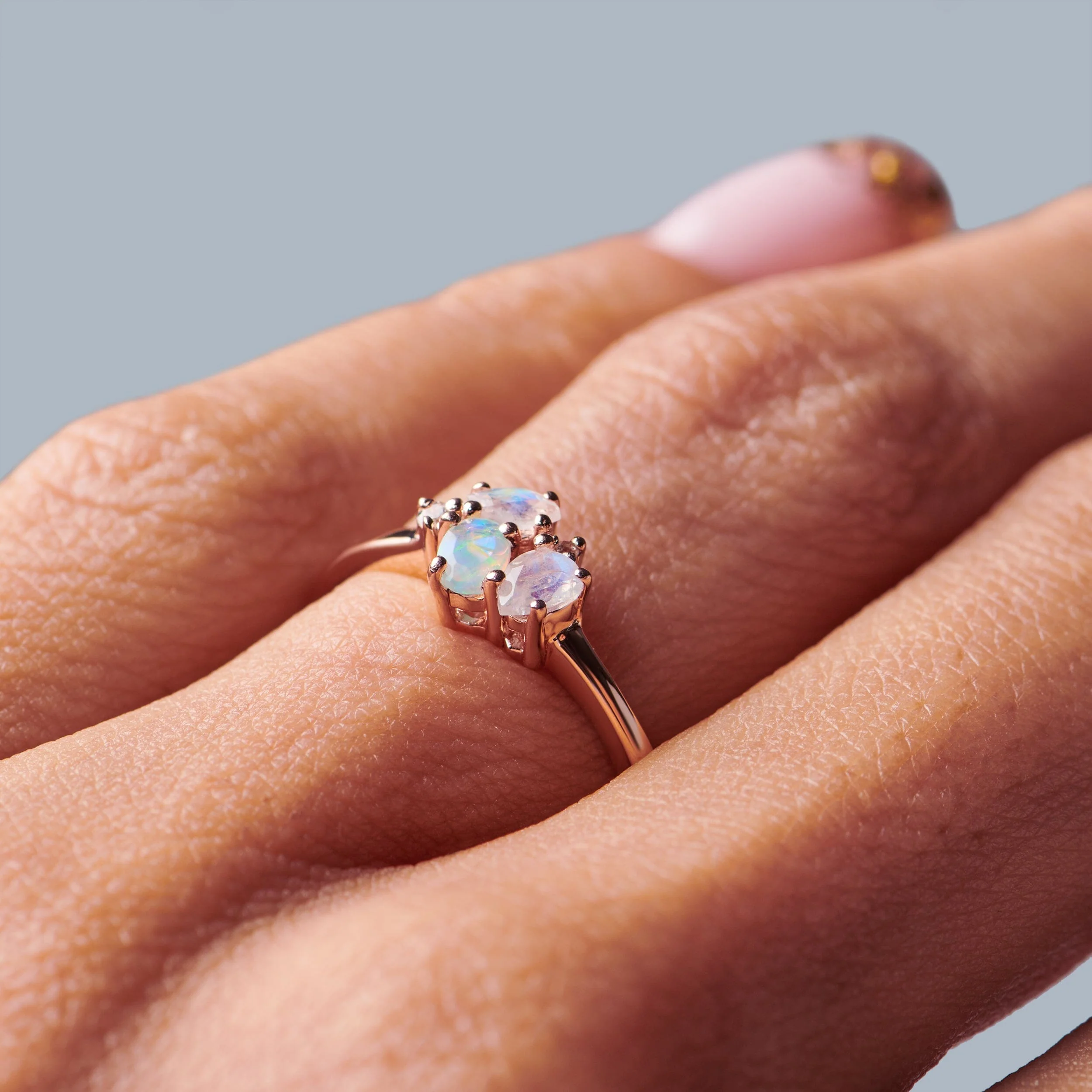 Opal Moonstone Ring - Orion - Image 15