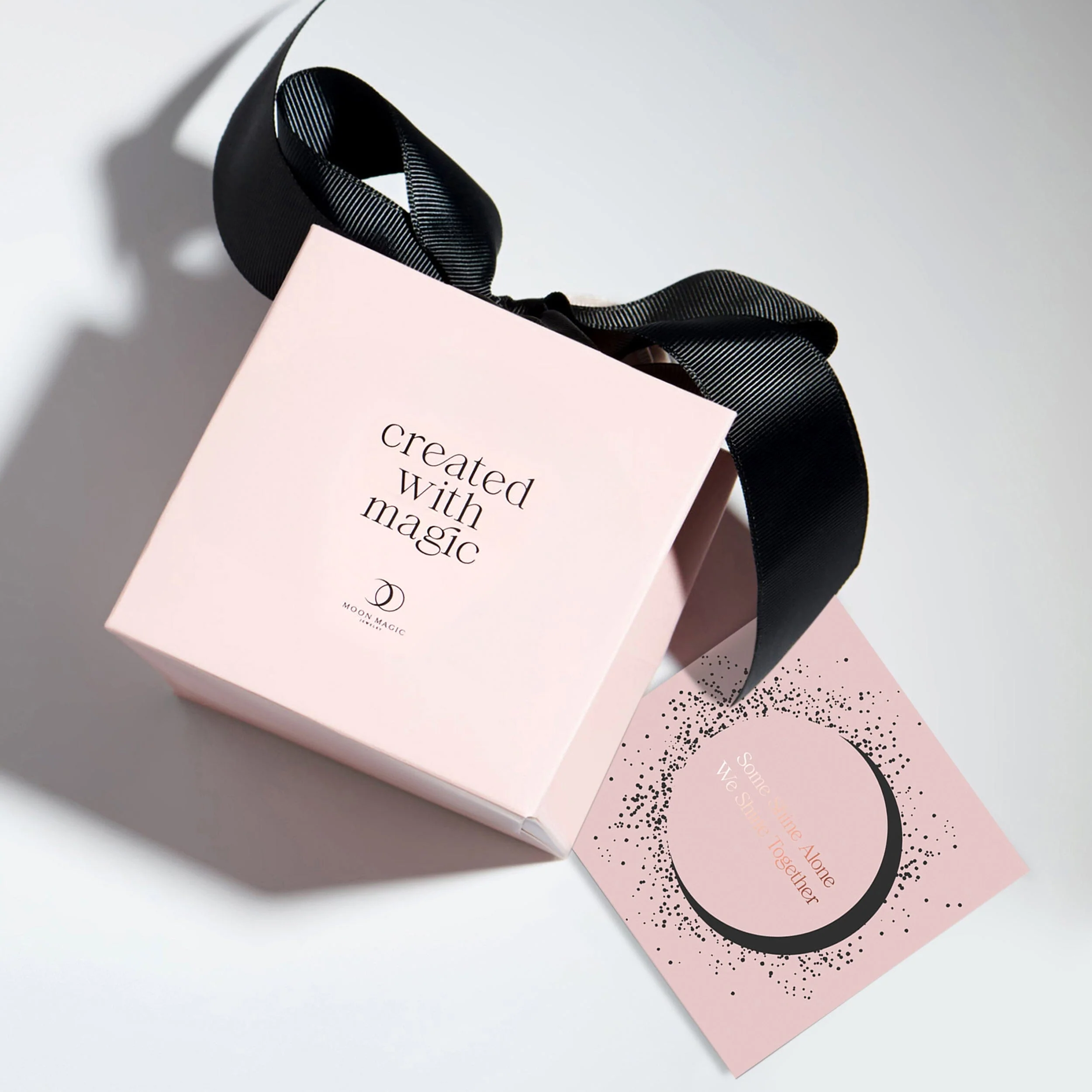 Pink Gift Bag & Black Gift Card Set - Large - Image 3