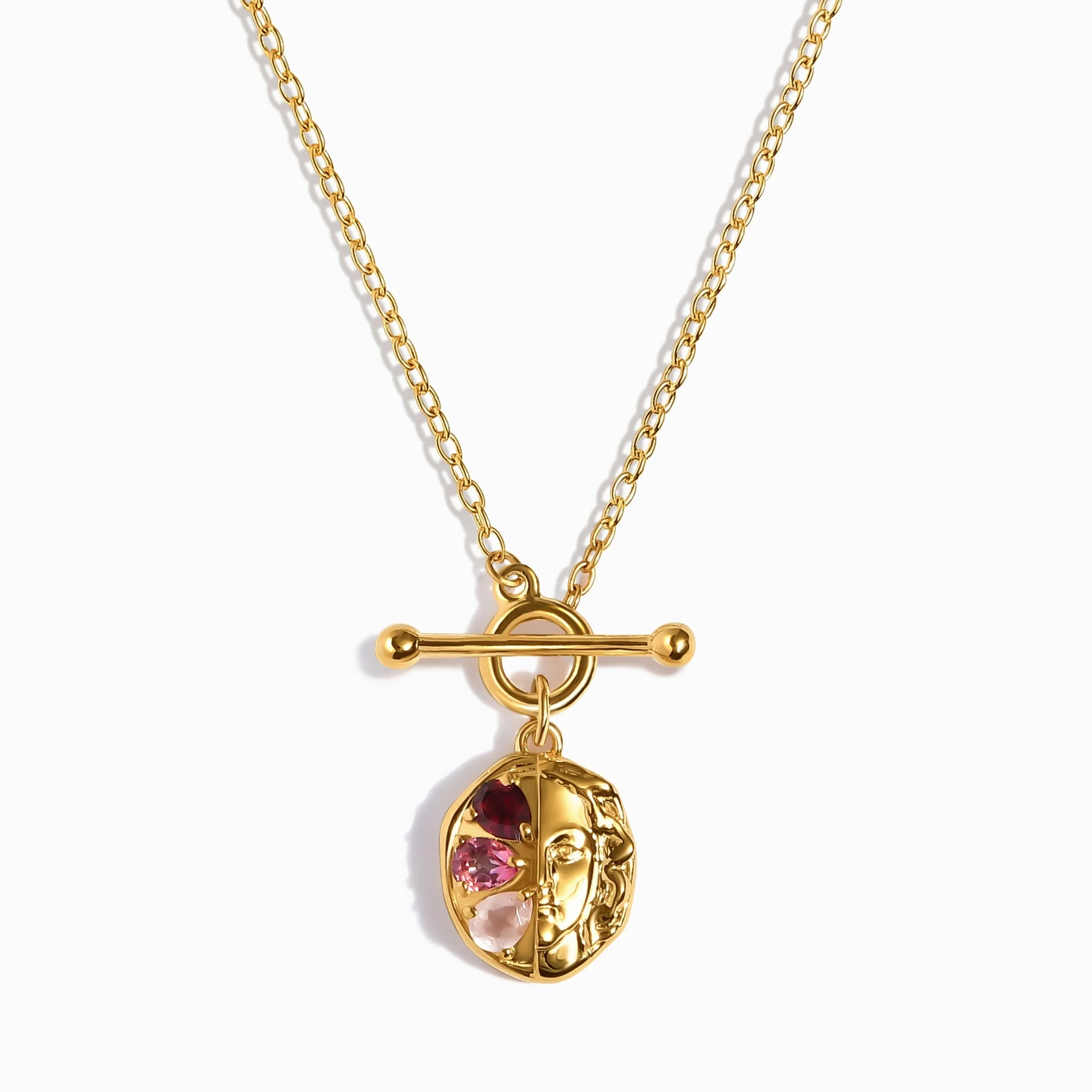 Pink Gradient Necklace - Goddess - Image 13
