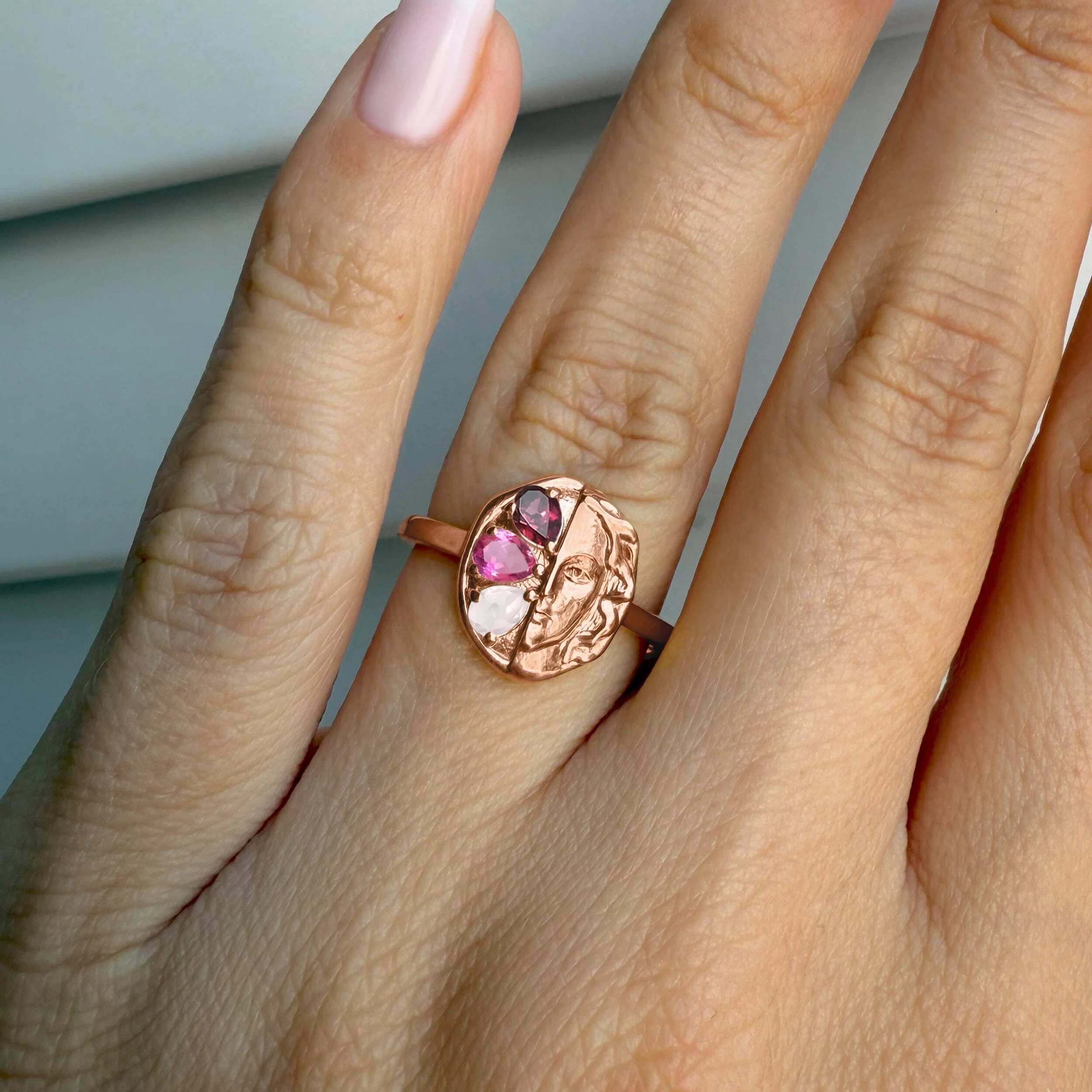 Pink Gradient Ring - Goddess - Image 4
