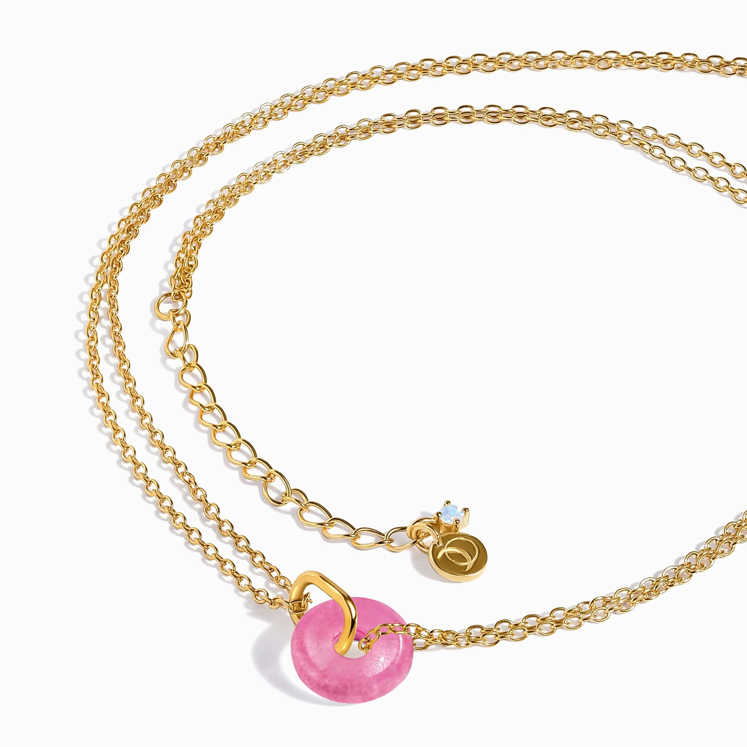 Pink Quartz Necklace - Ora - Image 13