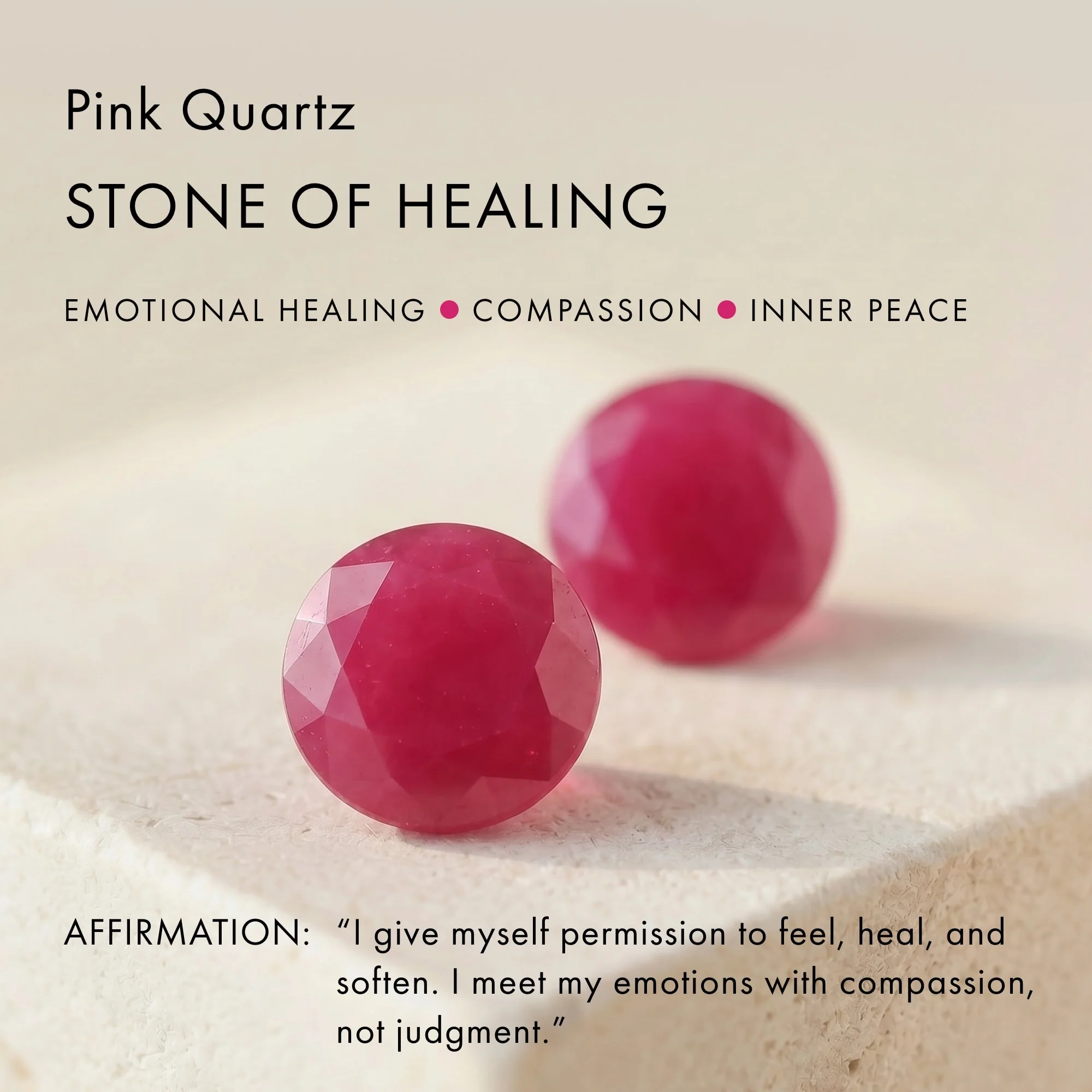 Pink Quartz Necklace - Ora - Image 7