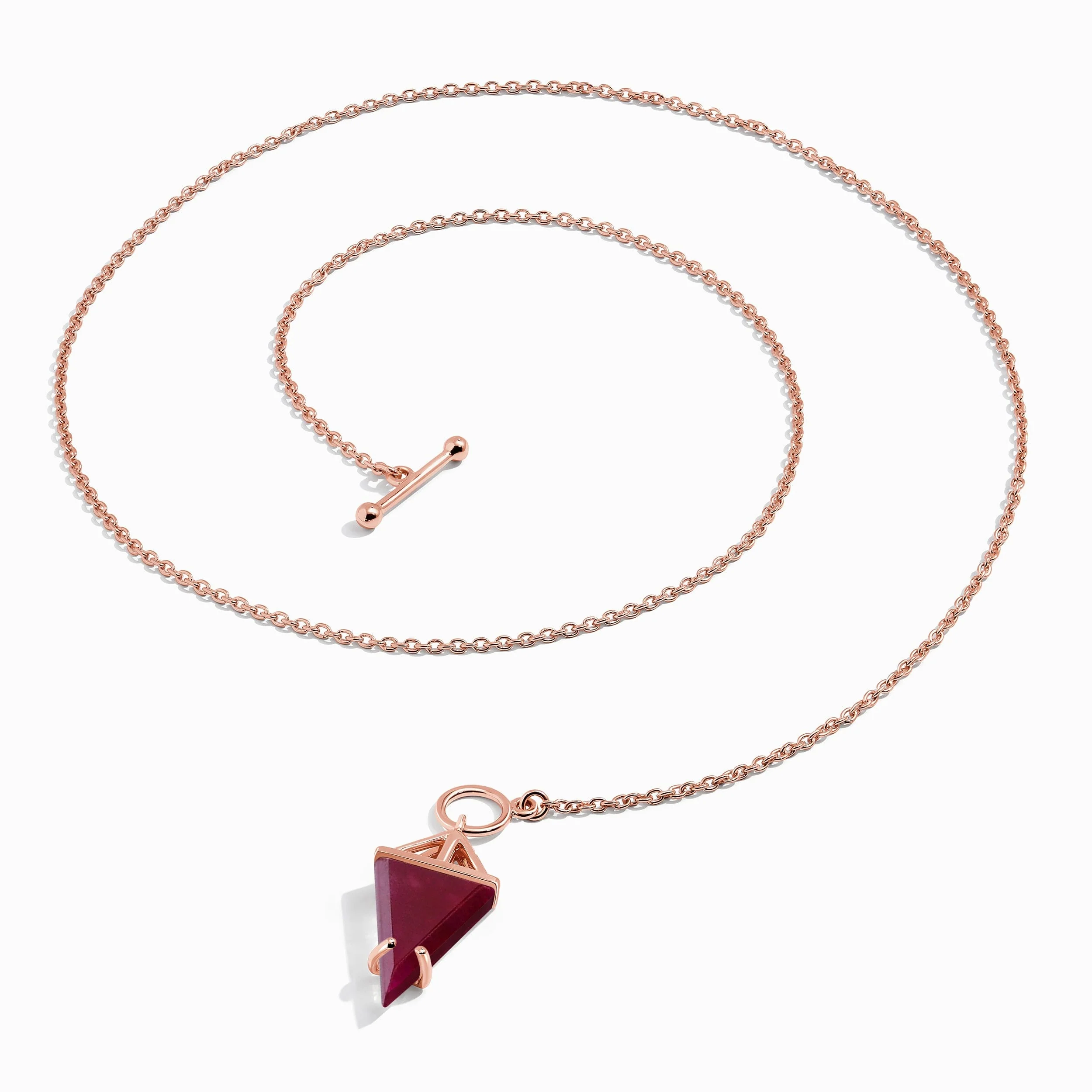 Pink Quartz Necklace - Heroine T-Lock - Image 11