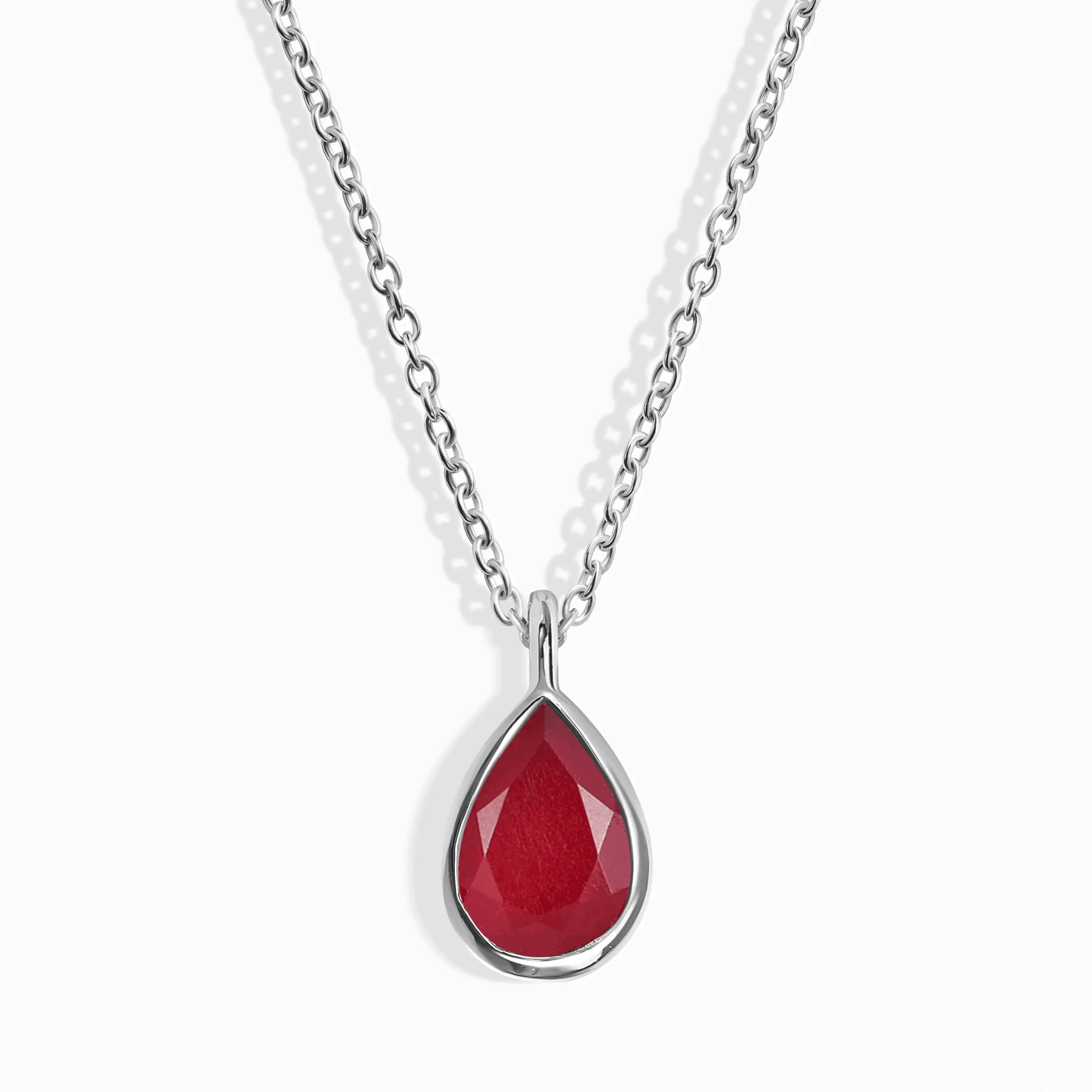 Pink Quartz Necklace - Hidden Heart - Image 2