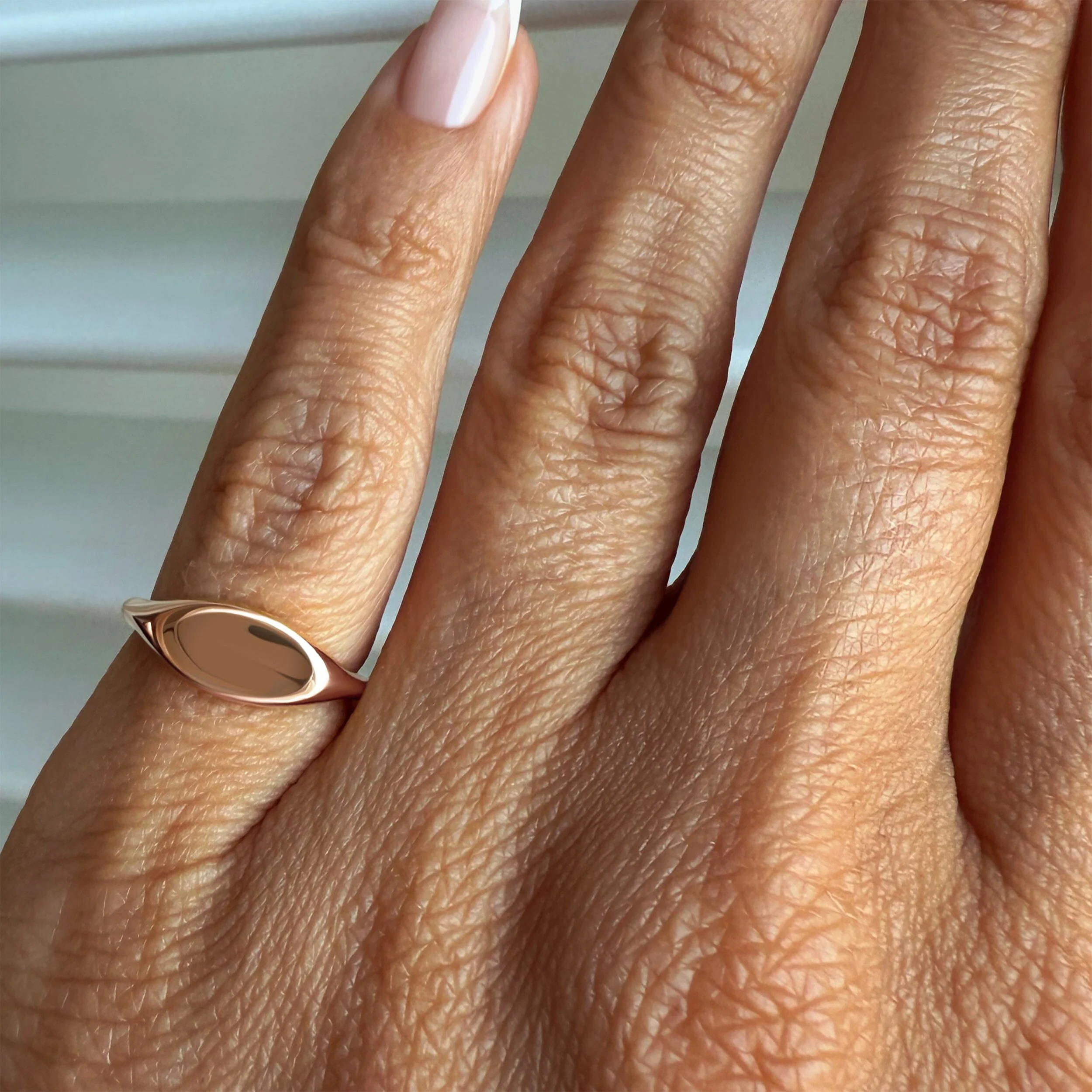 Pinky Ring - Signet Plain - Image 4