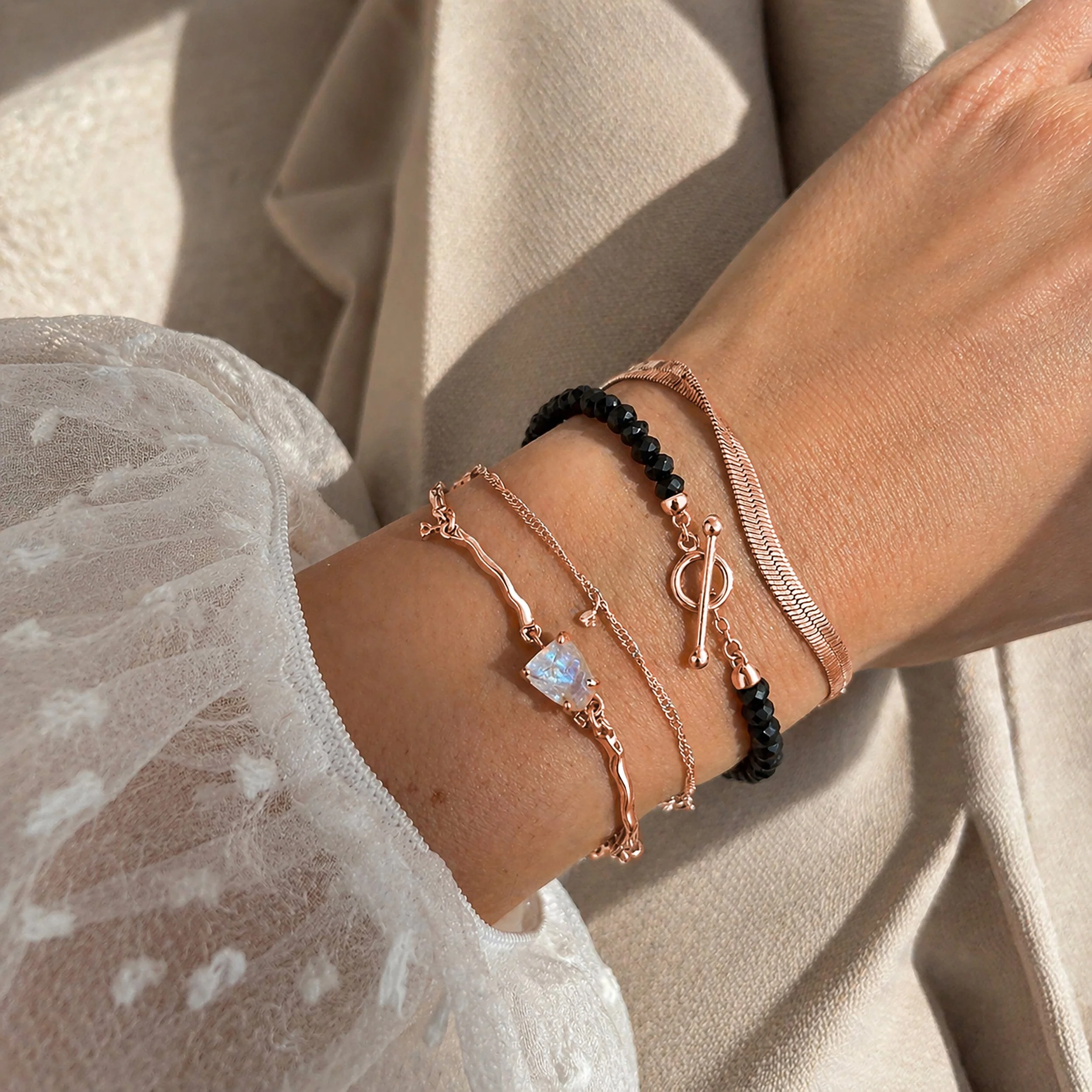 Raw Crystal Bracelet - Flow - Image 15