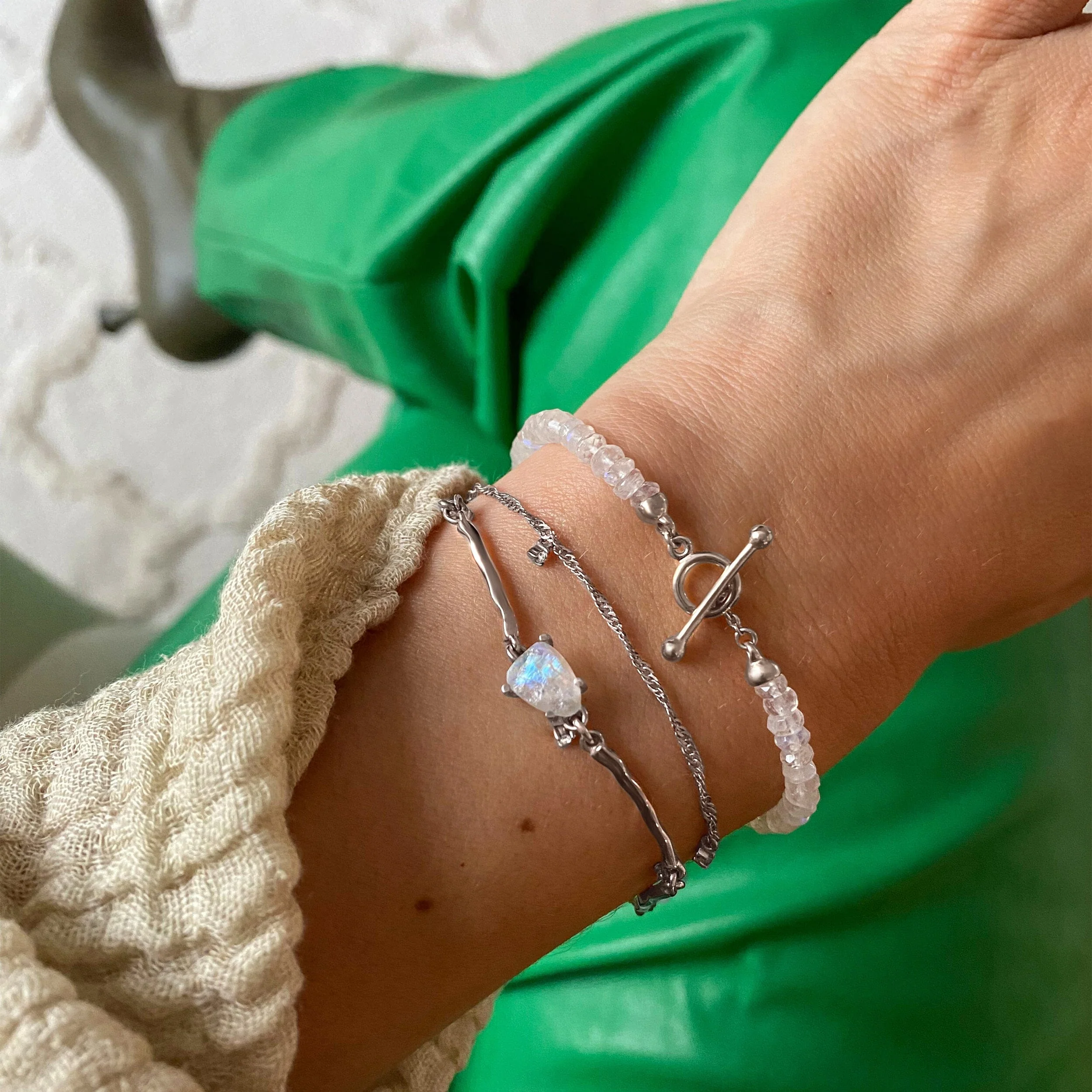 Raw Crystal Bracelet - Flow - Image 23