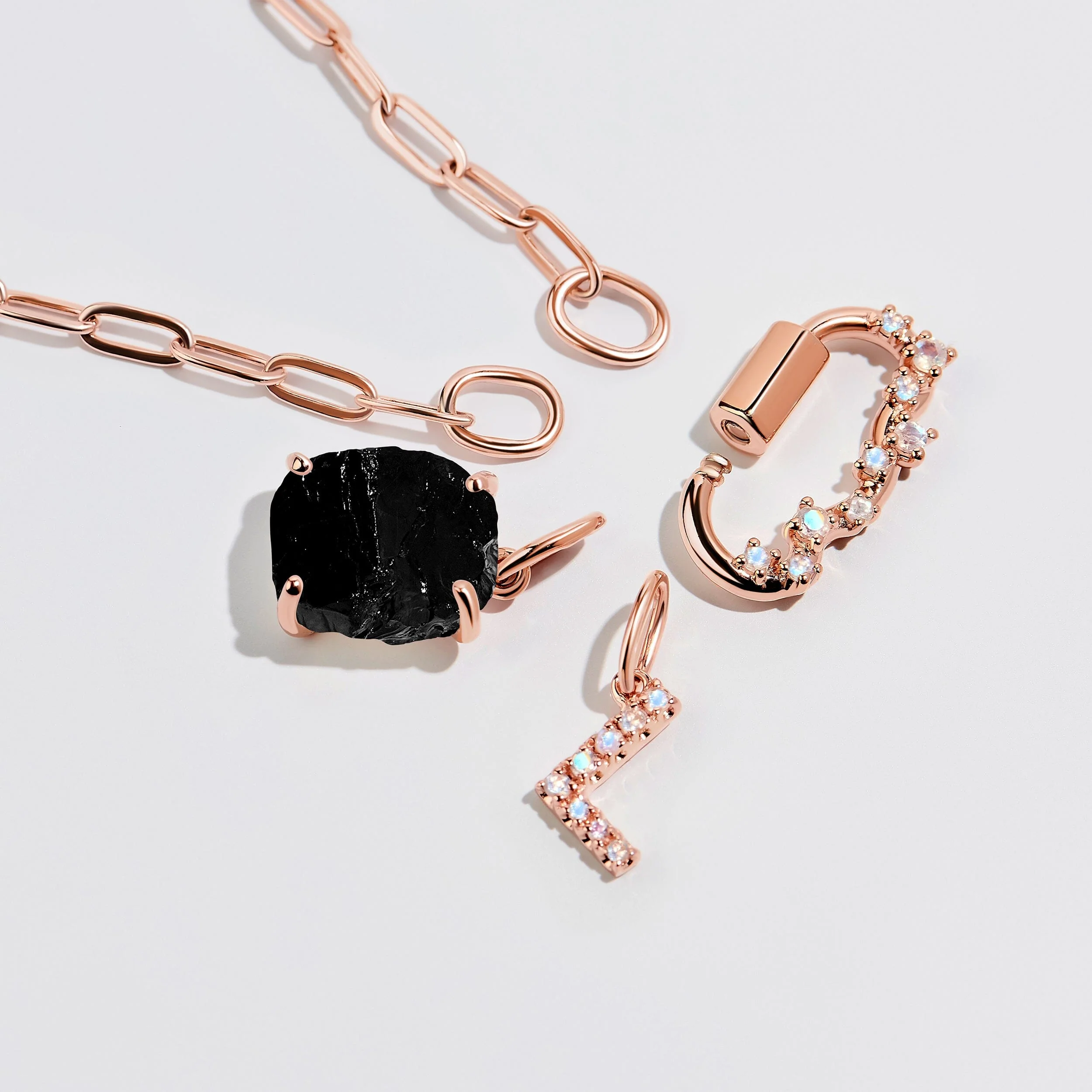 Raw Crystal Charm - Black Obsidian - Image 6