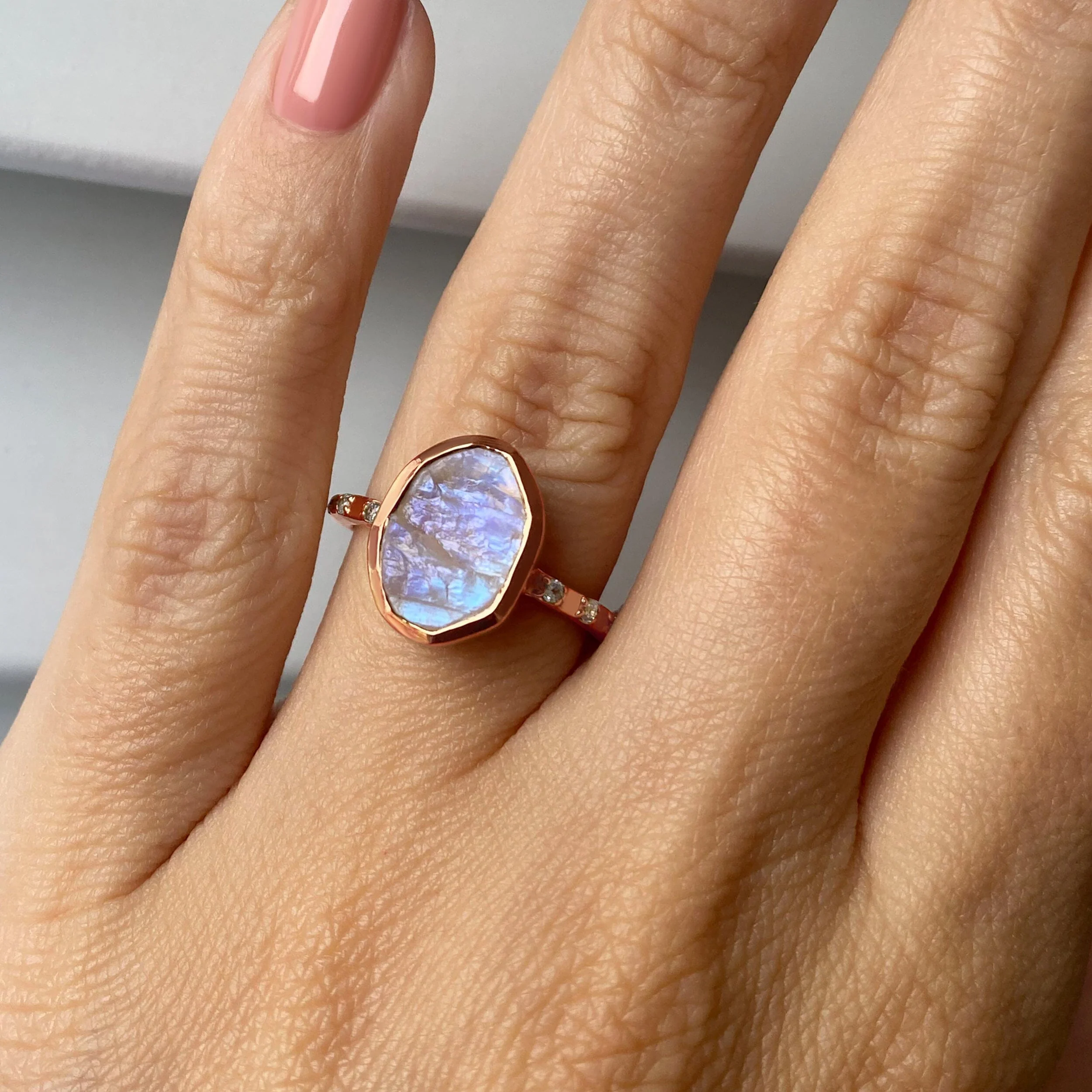Raw Crystal Ring - Hypnotic - Image 4