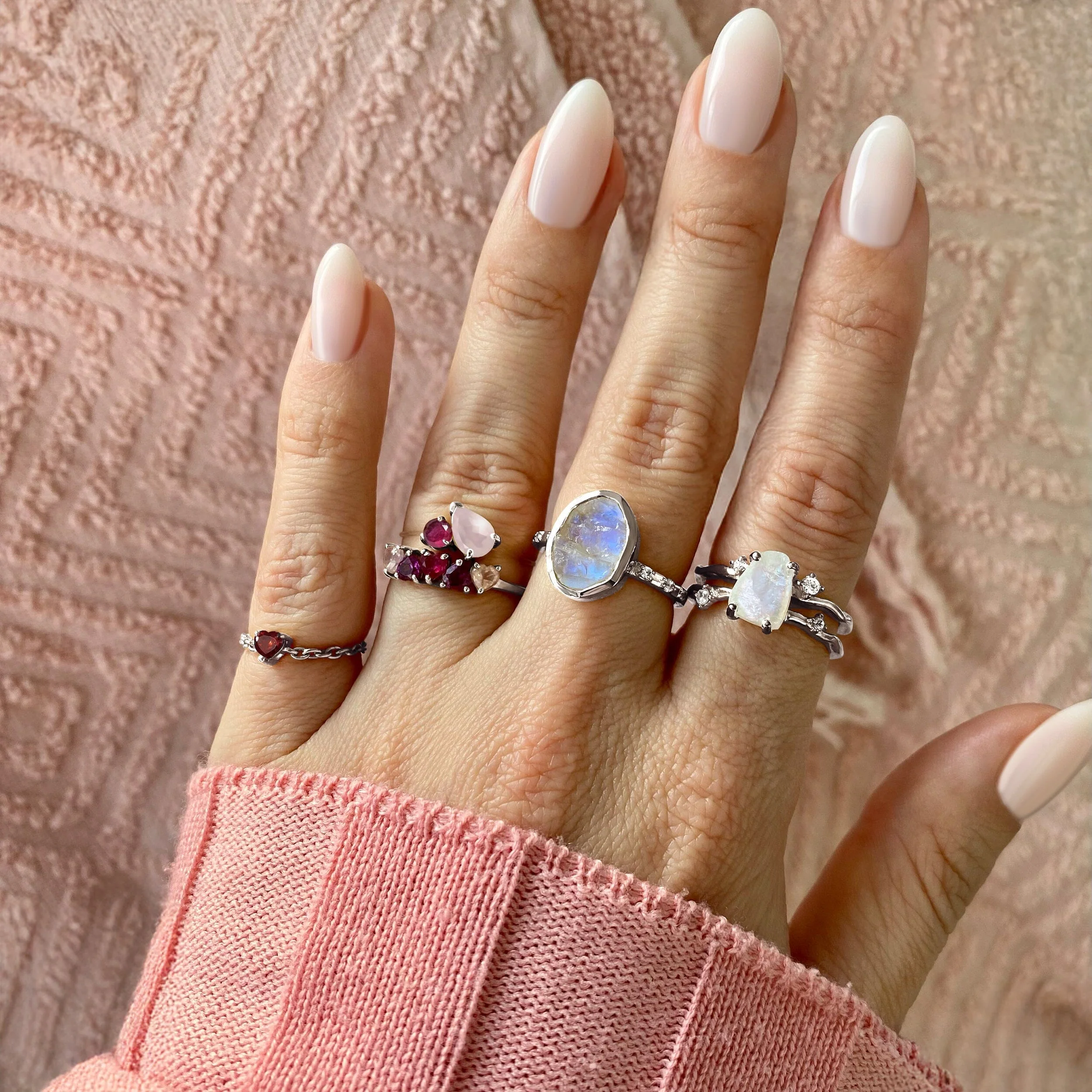 Raw Crystal Ring - Hypnotic - Image 8
