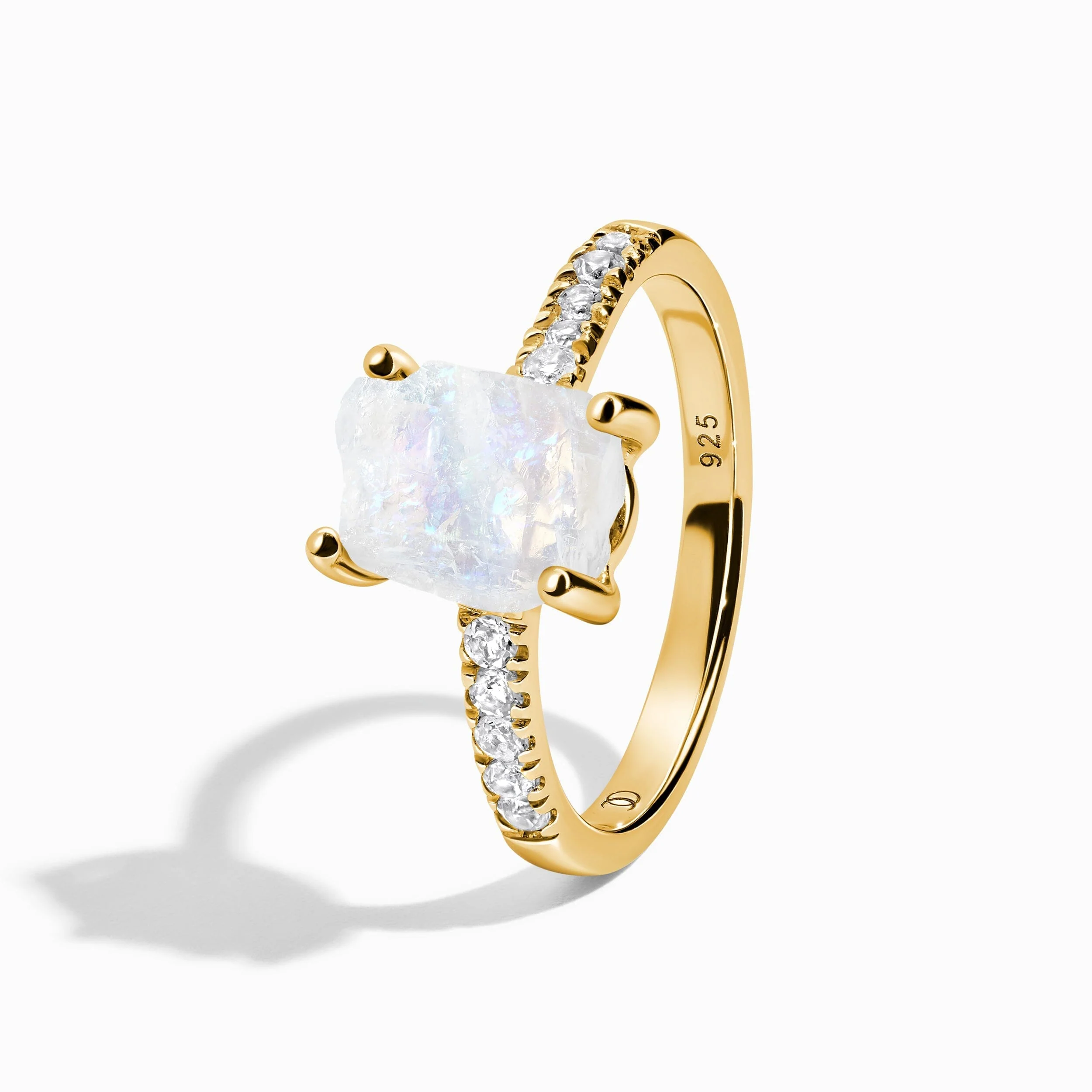 Raw Crystal Ring - Ritzy Moonstone - Image 13