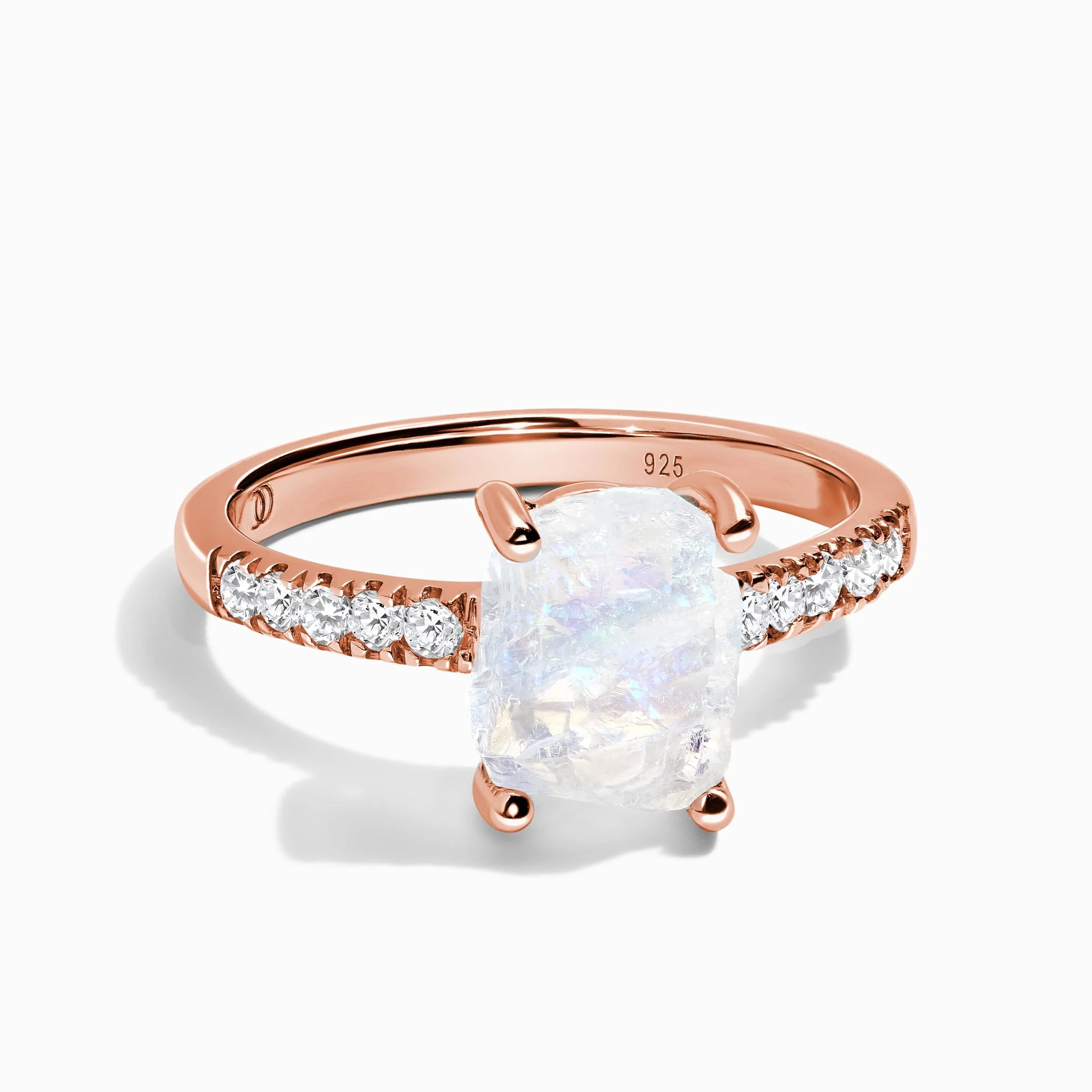 Raw Crystal Ring - Ritzy Moonstone - Image 5