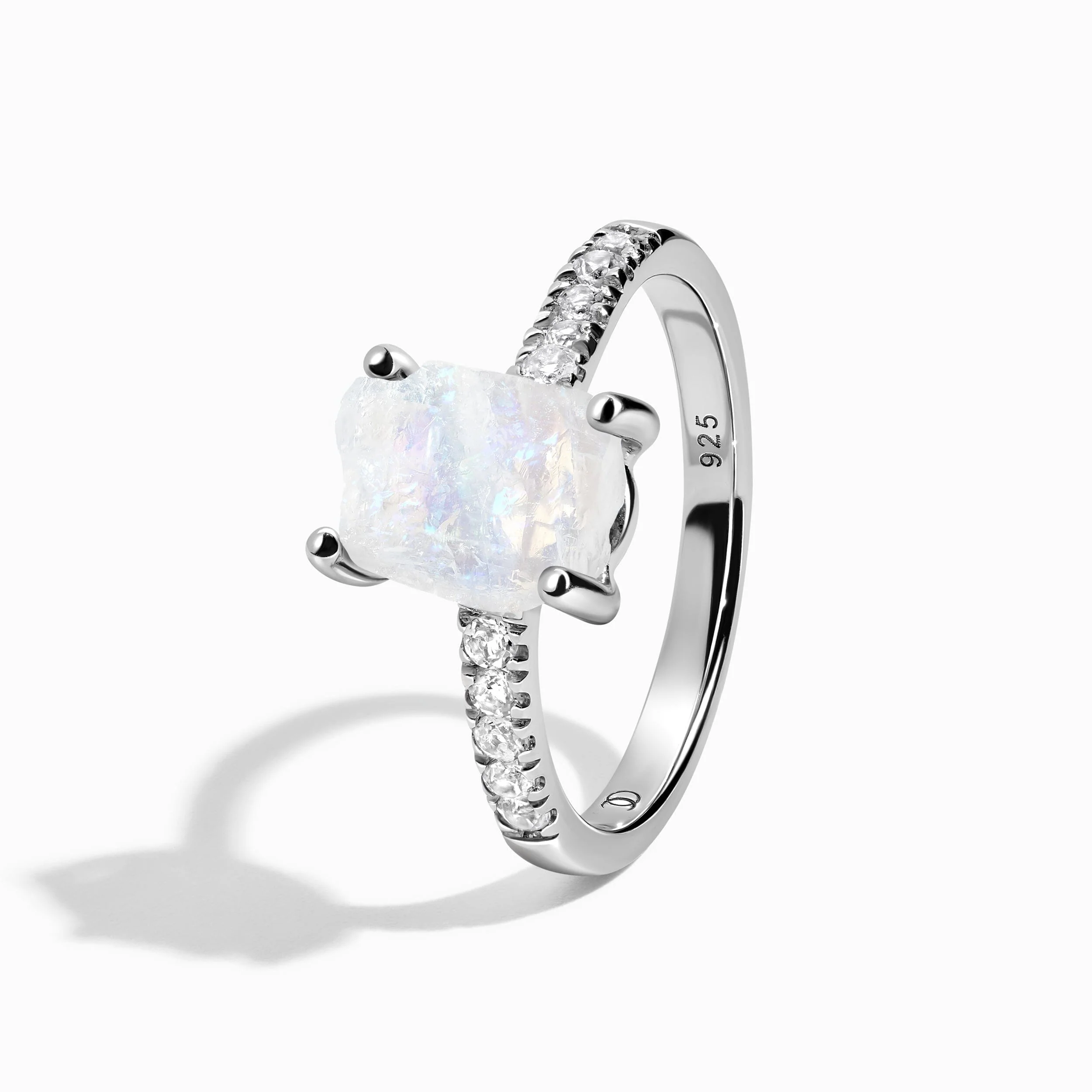 Raw Crystal Ring - Ritzy Moonstone - Image 9