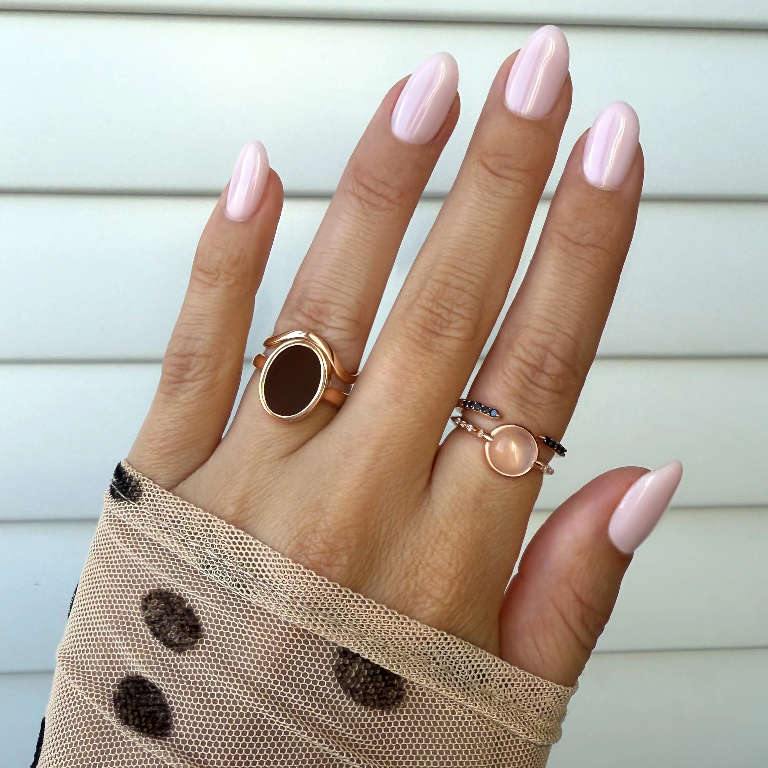 Rose Quartz Energy Ring - Self-Love Engraved - Image 11
