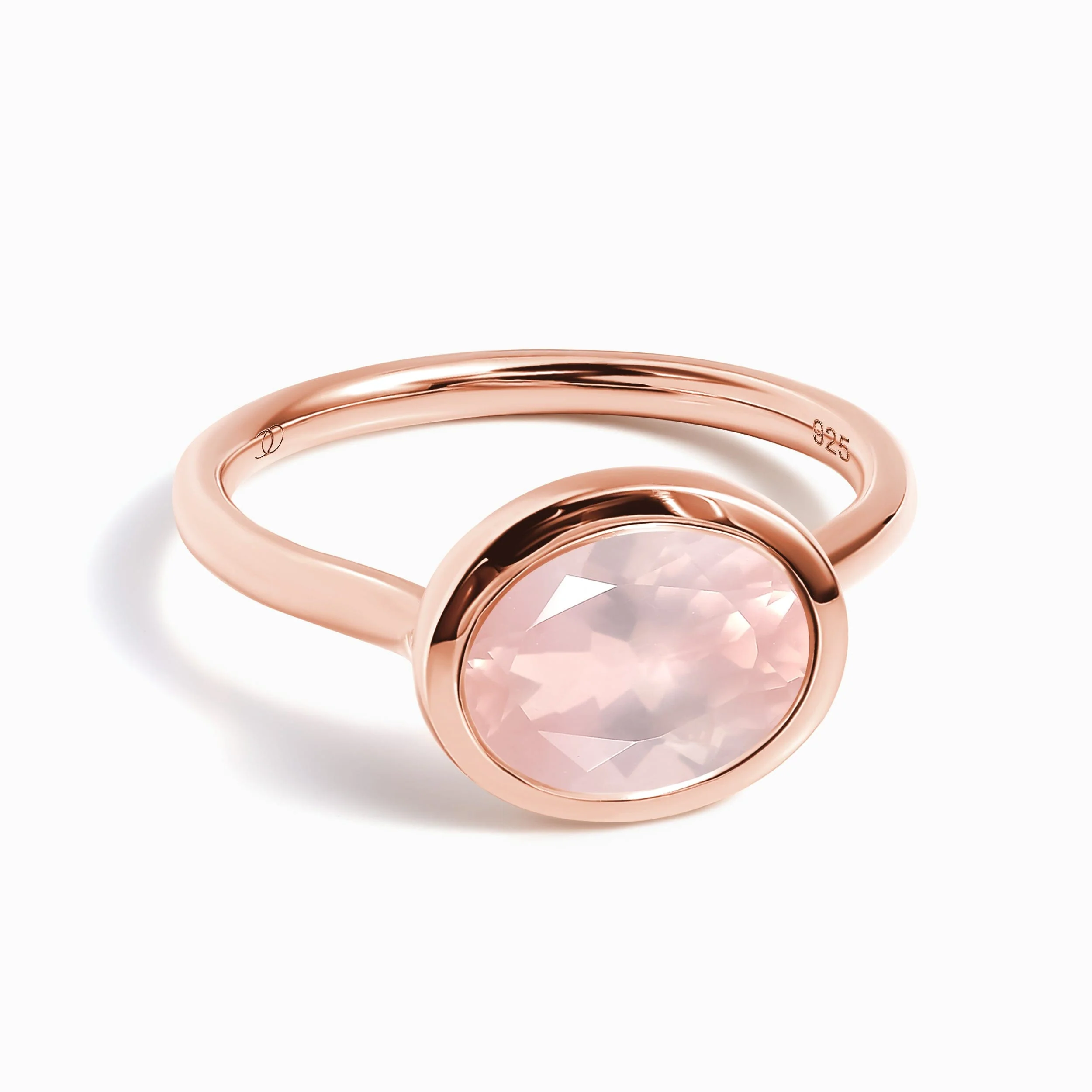 Rose Quartz Skin Touch Ring - Feel the Love - Image 5