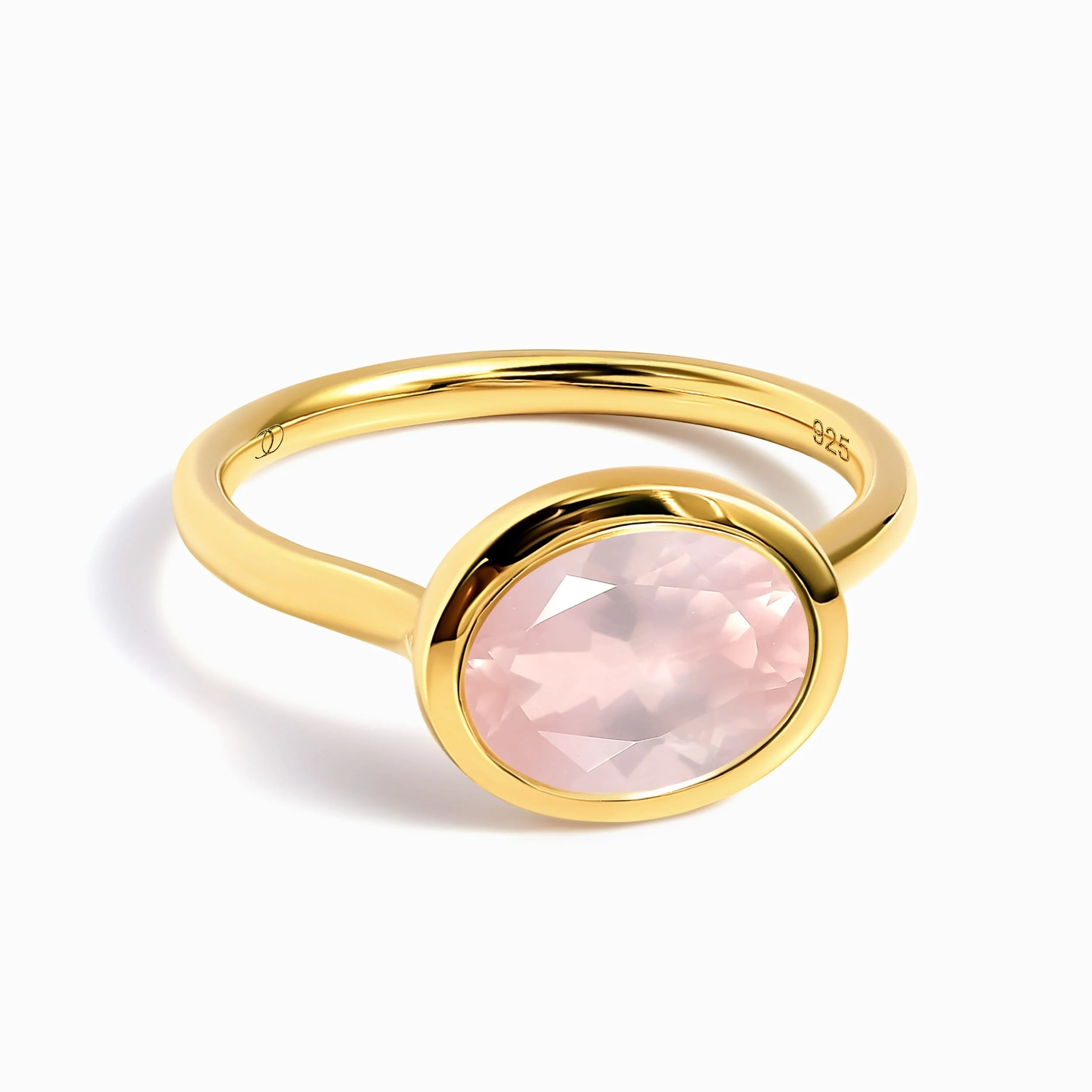 Rose Quartz Skin Touch Ring - Feel the Love - Image 8