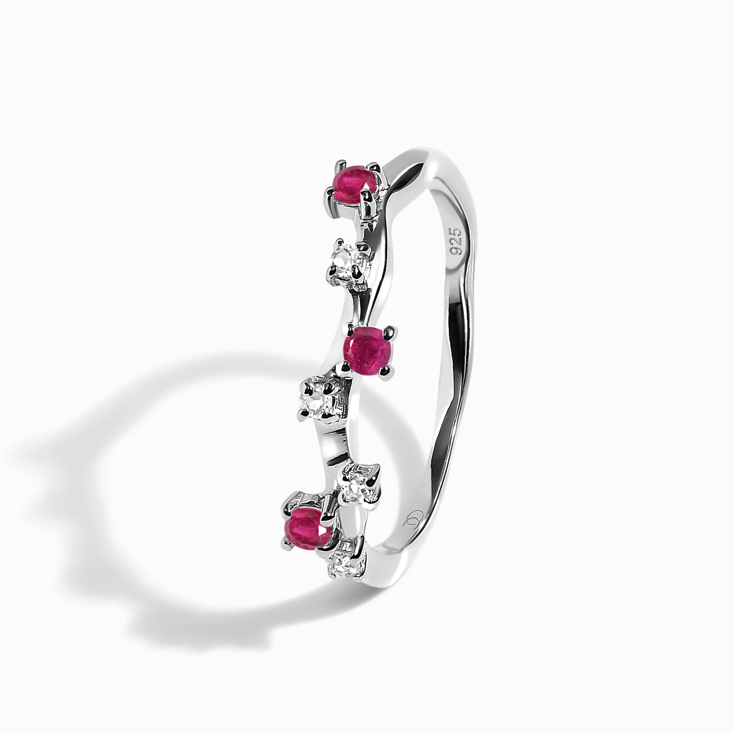 Ruby Ring - Stardust Band - Image 11