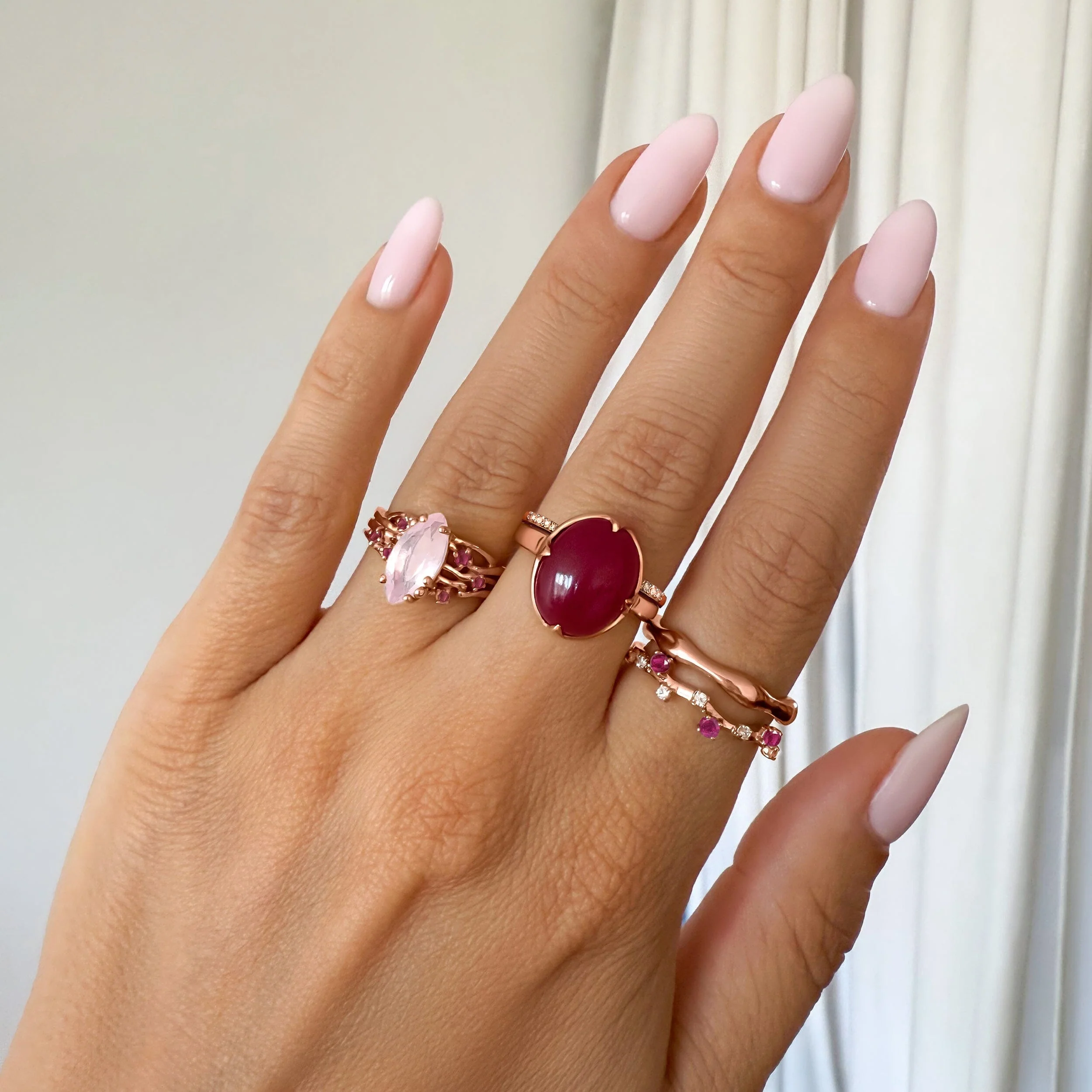 Ruby Ring - Stardust Band - Image 13