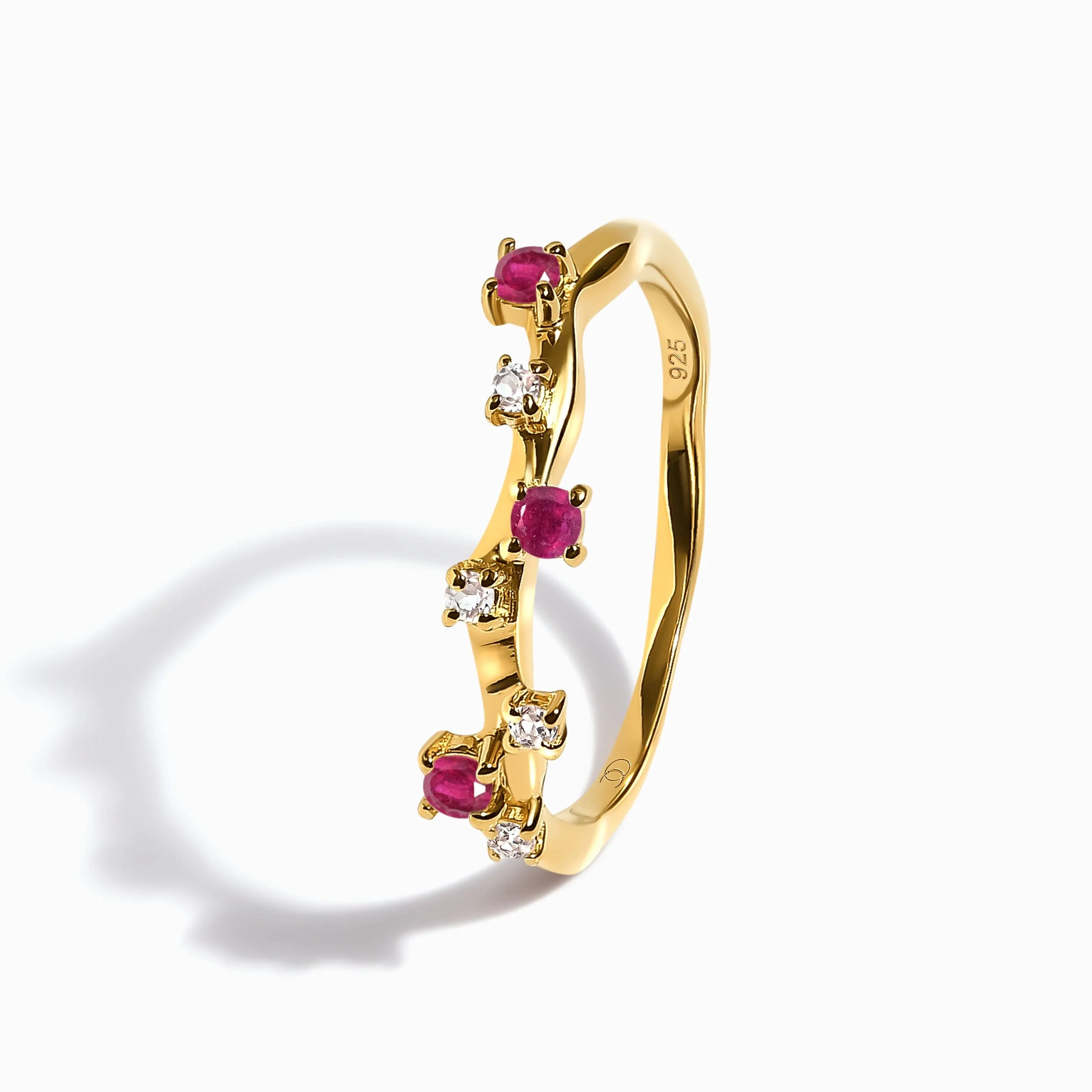 Ruby Ring - Stardust Band - Image 19