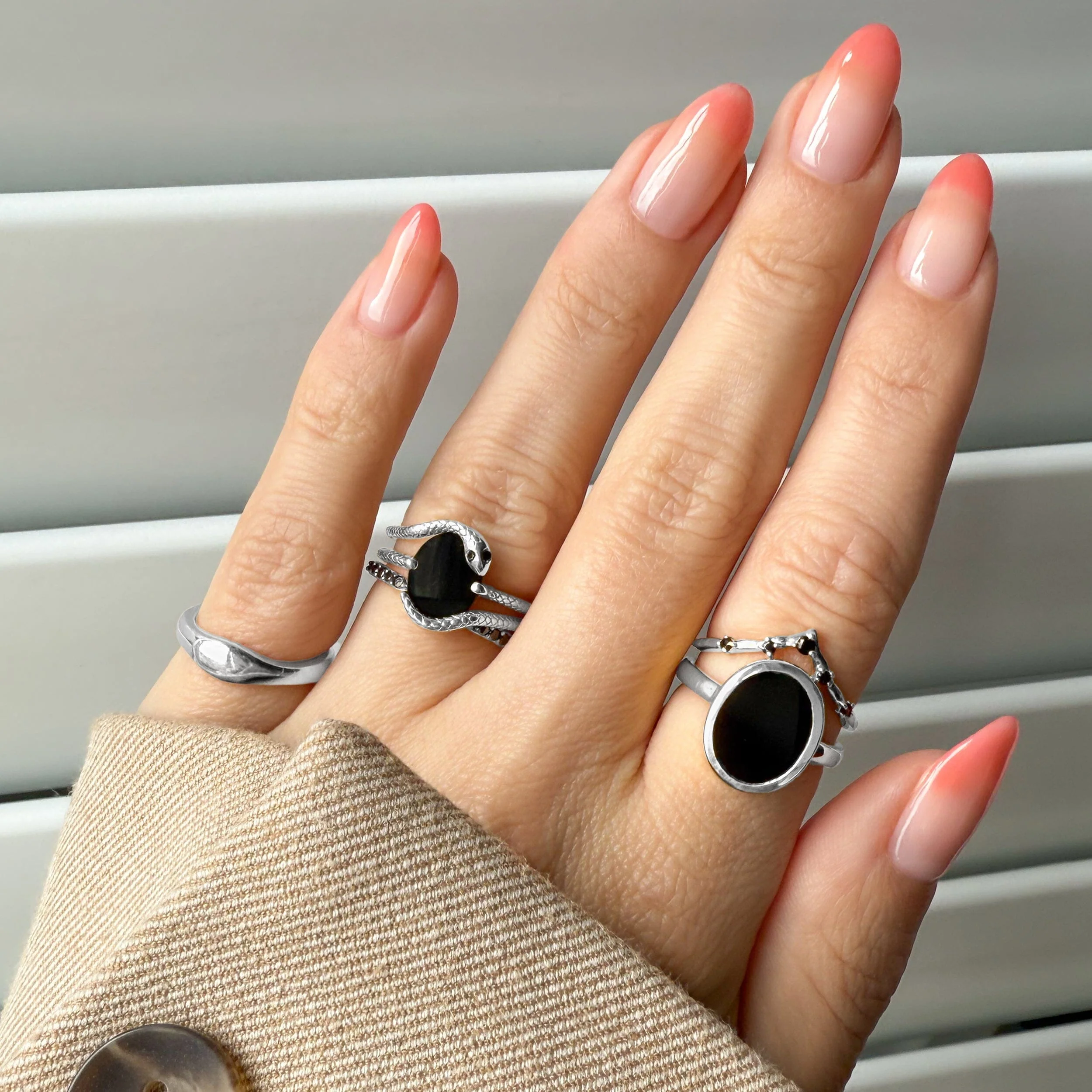 Serpent of Release Ring & Twinkling Band - Image 12