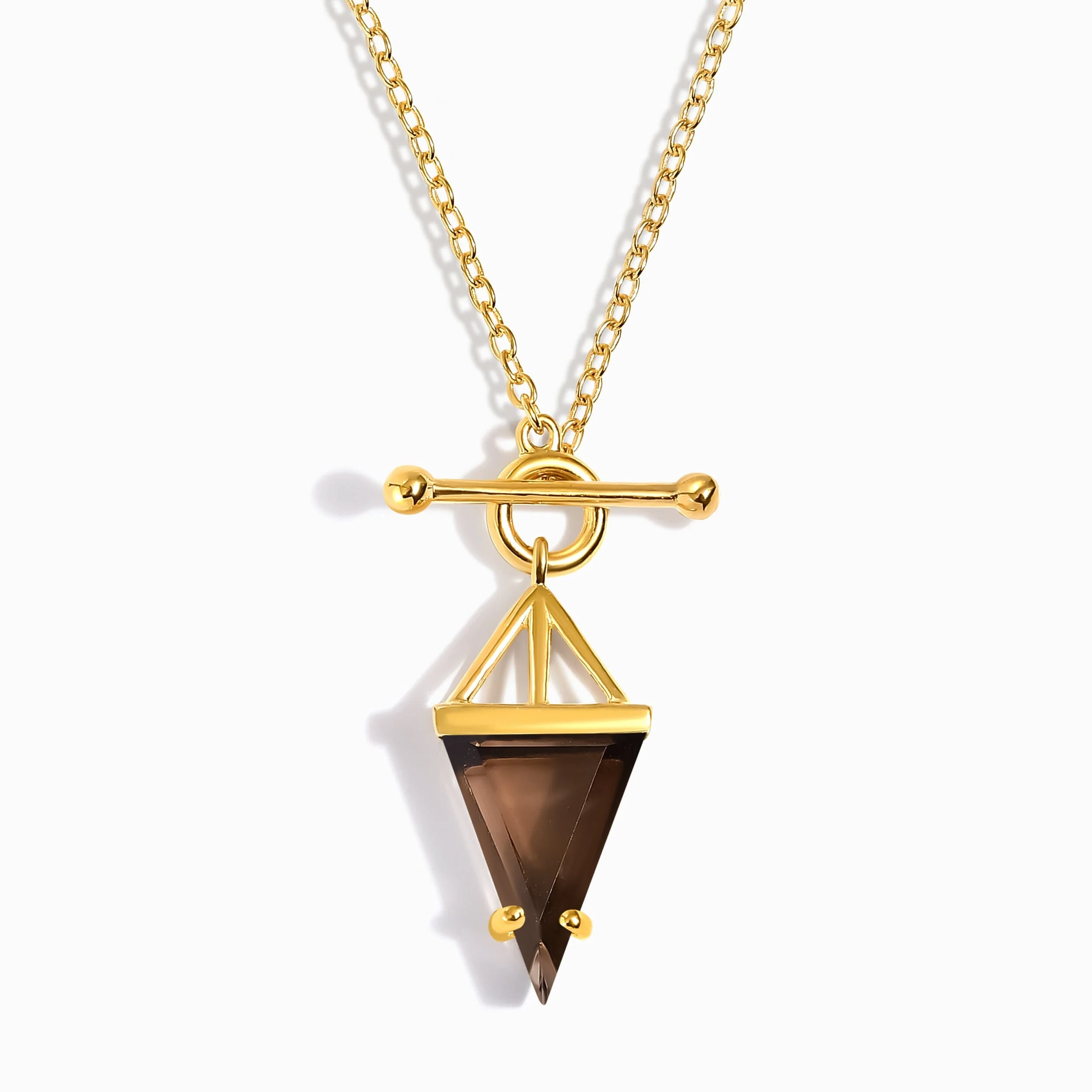 Smoky Quartz Necklace - Heroine T-Lock - Image 11