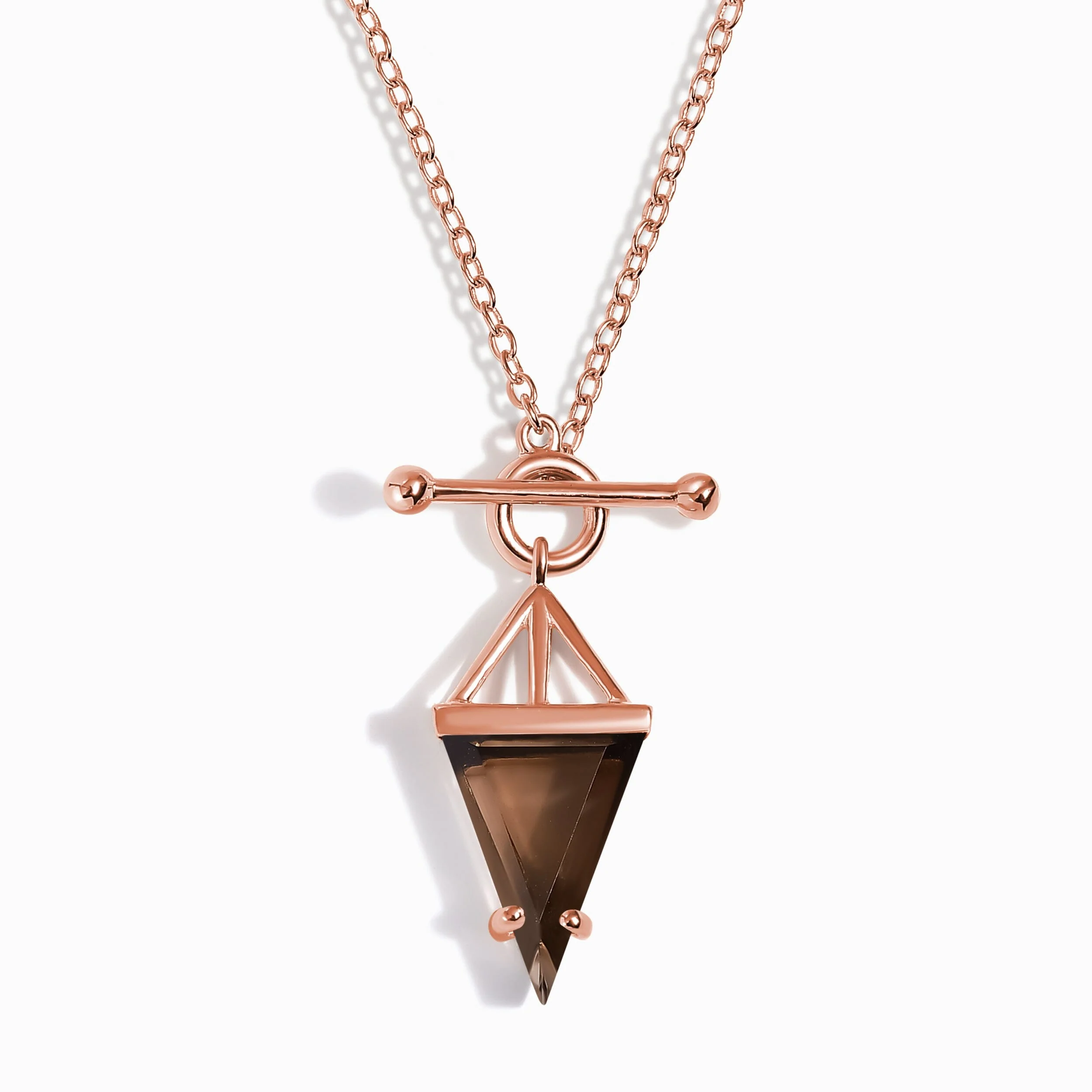 Smoky Quartz Necklace - Heroine T-Lock - Image 3