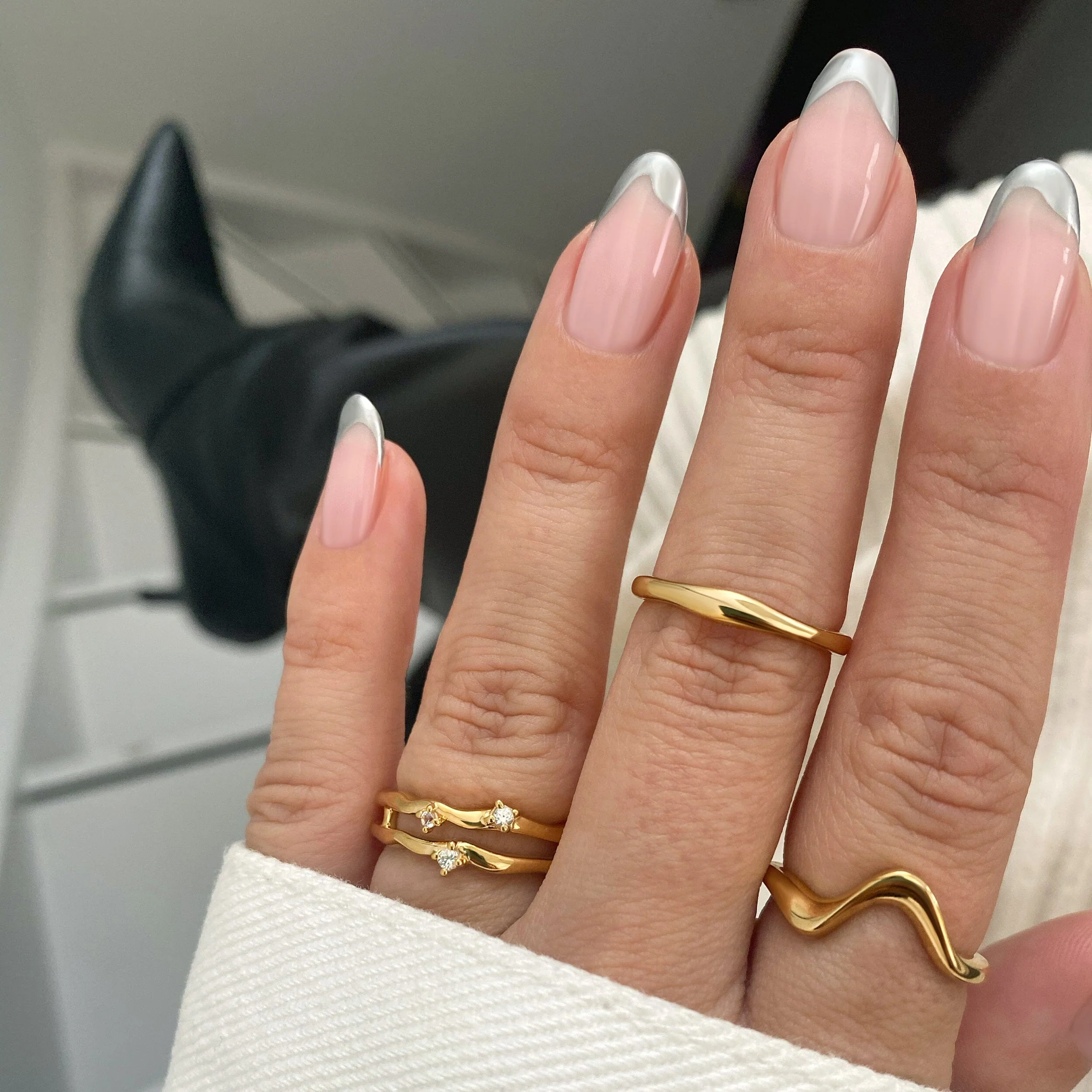 Stackable Ring Band - Lava - Image 3