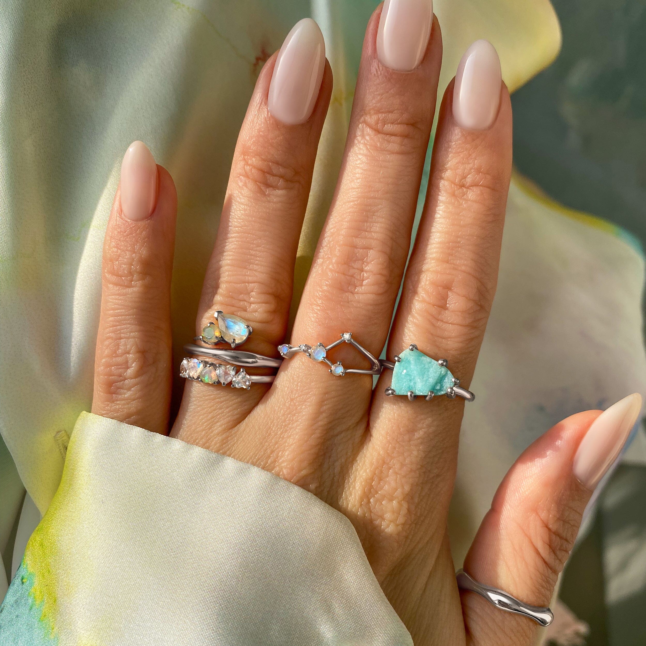 Stackable Ring Band - Lava - Image 4