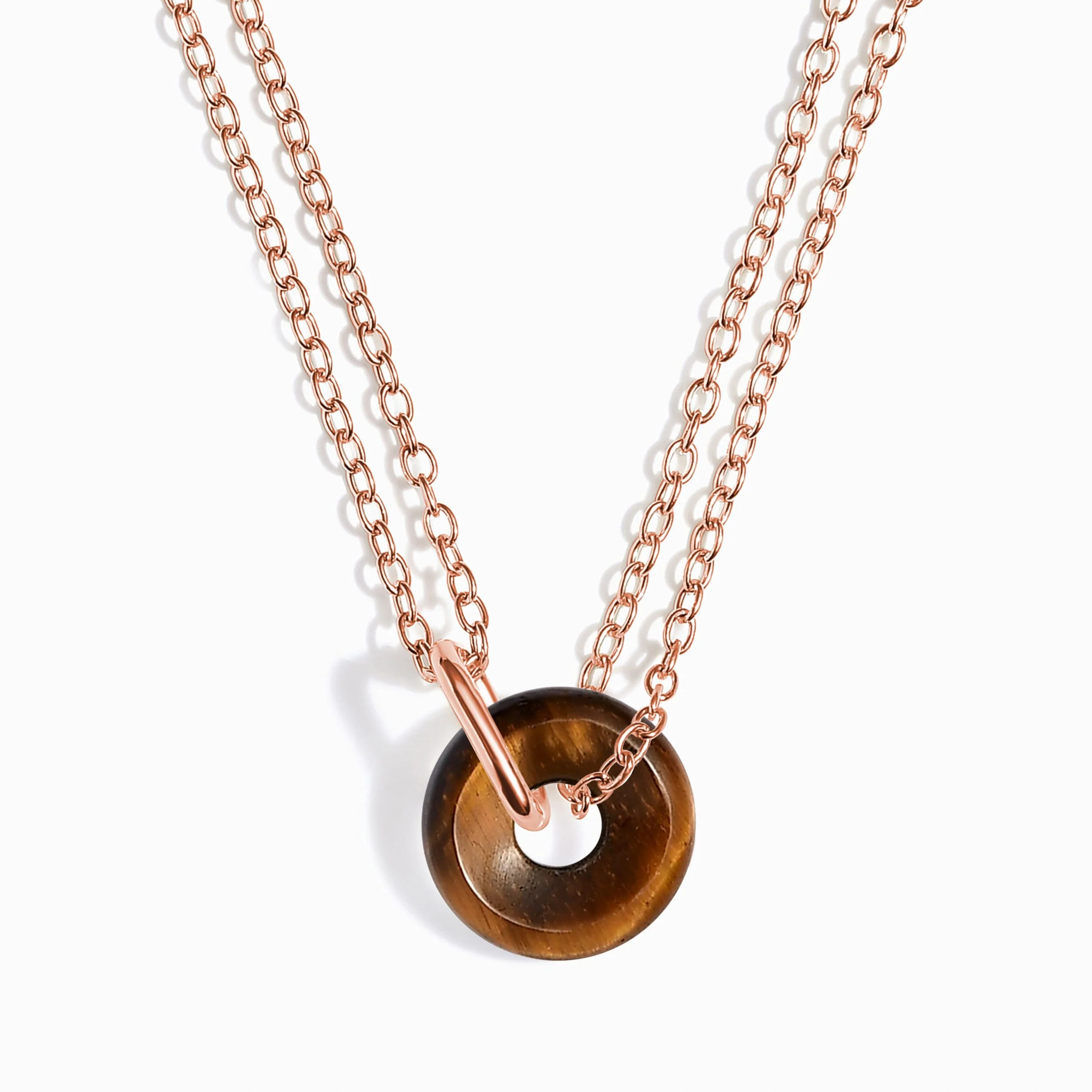 Tiger's Eye Necklace - Ora - Image 3