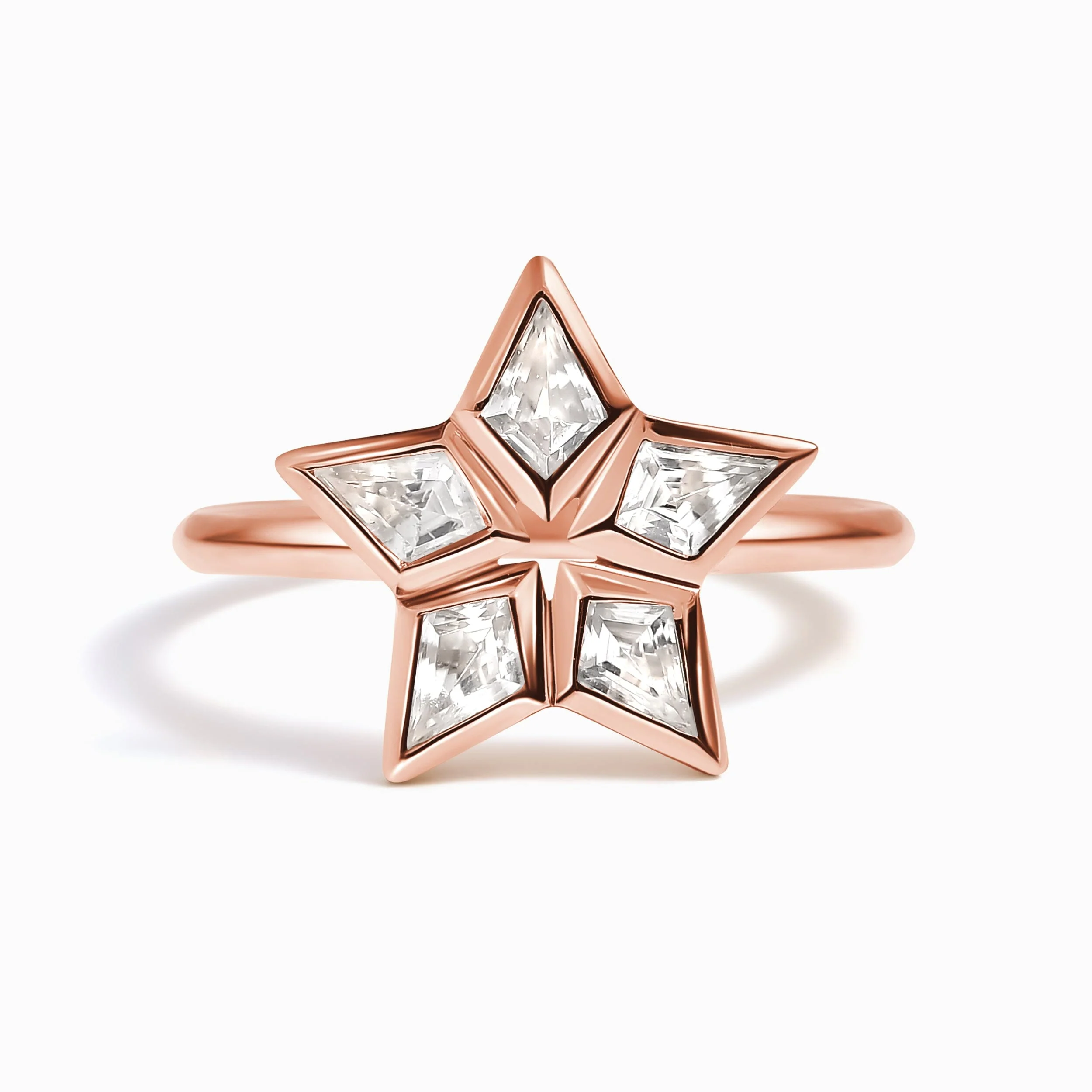 White Zircon Ring - Nova Star - Image 3
