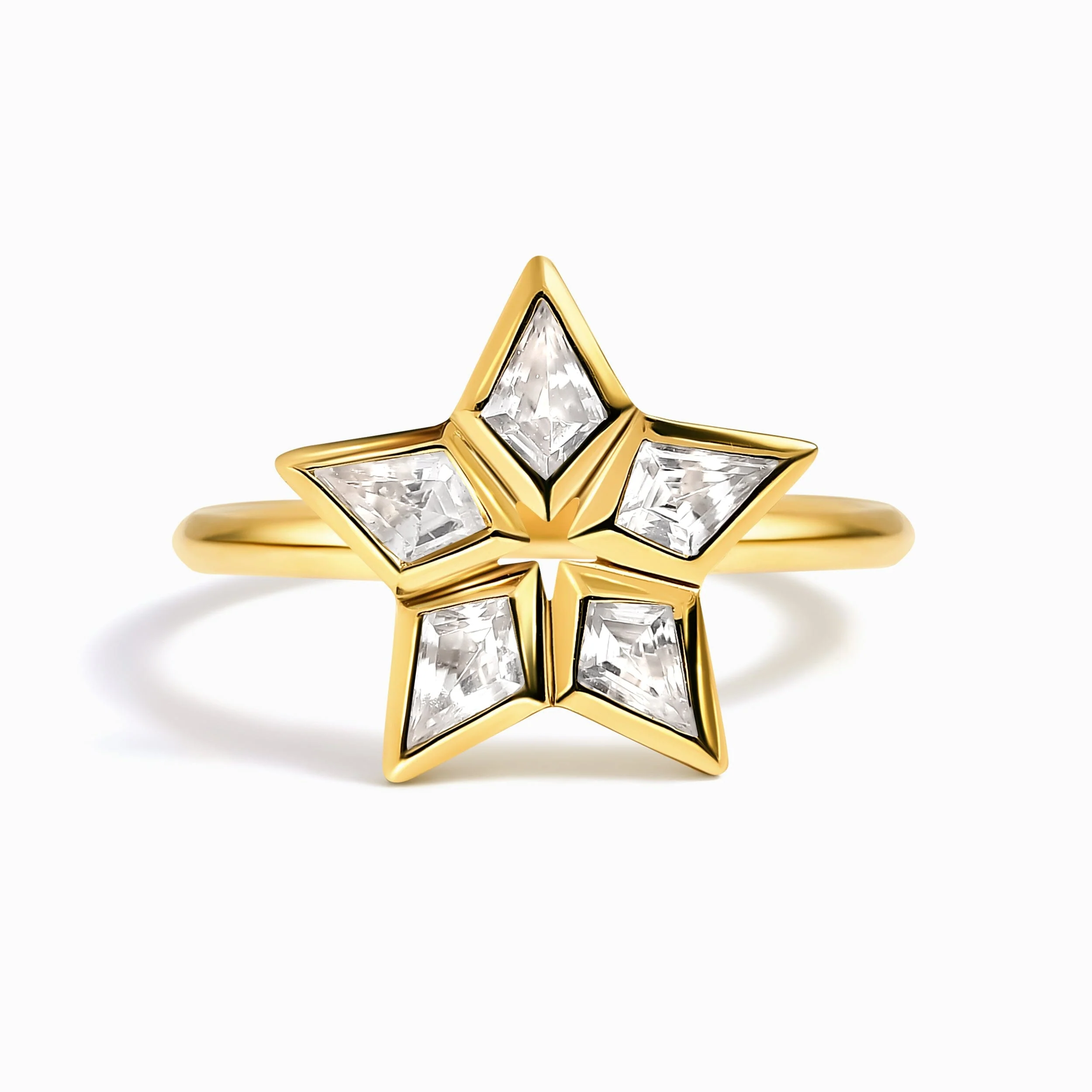 White Zircon Ring - Nova Star - Image 5