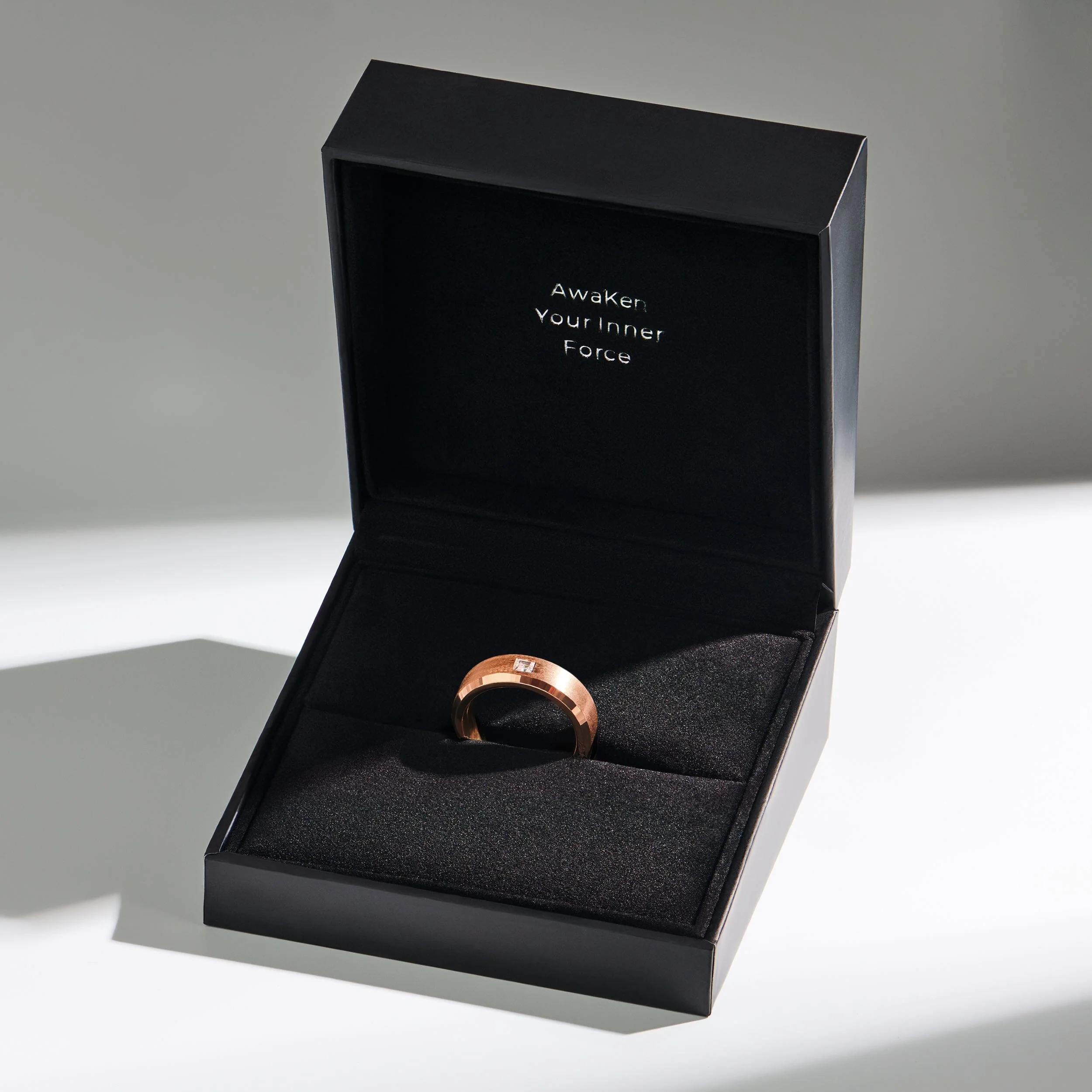 White Zircon Unisex Ring - Crafted - Image 19