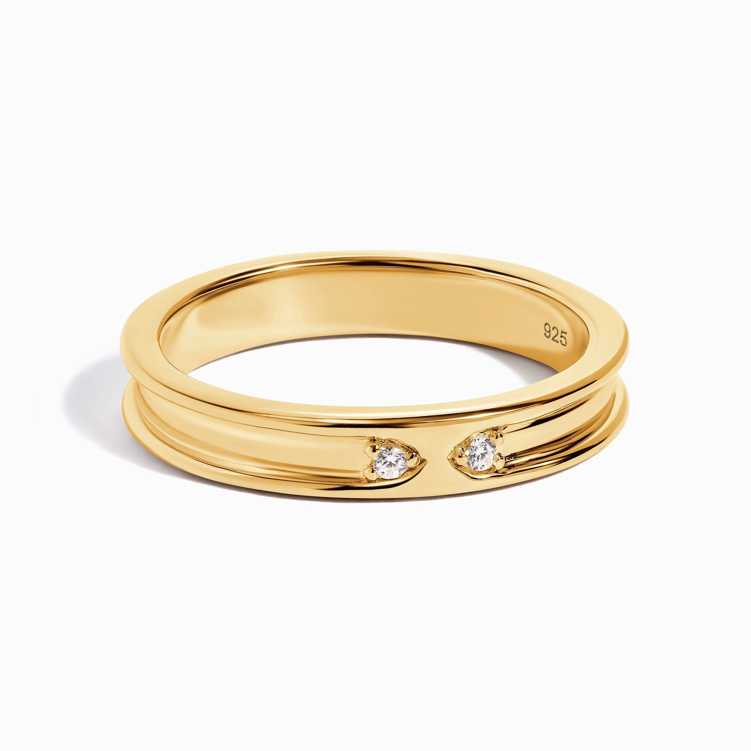 White Zircon Unisex Ring - Individualist - Image 5